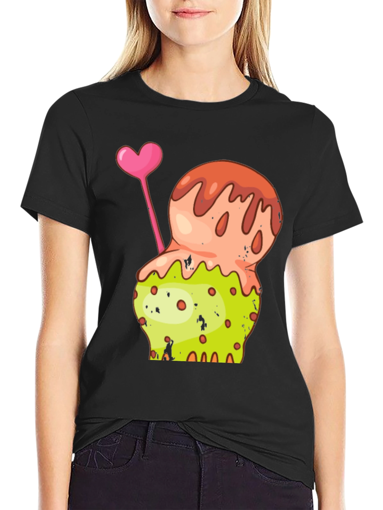Funky Ice Cream Graphic T-Shirt