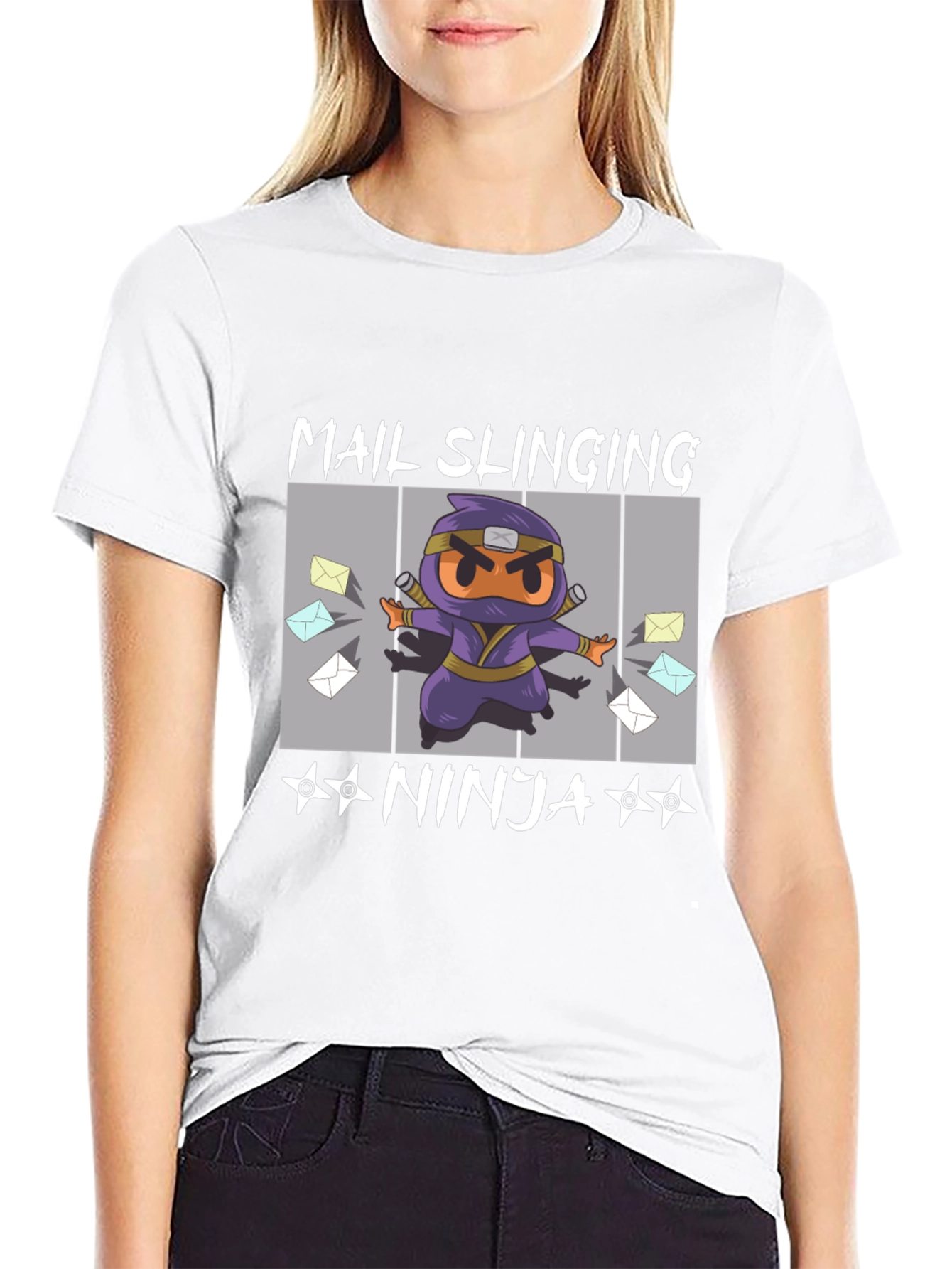 Mail Slinging Ninja T-Shirt