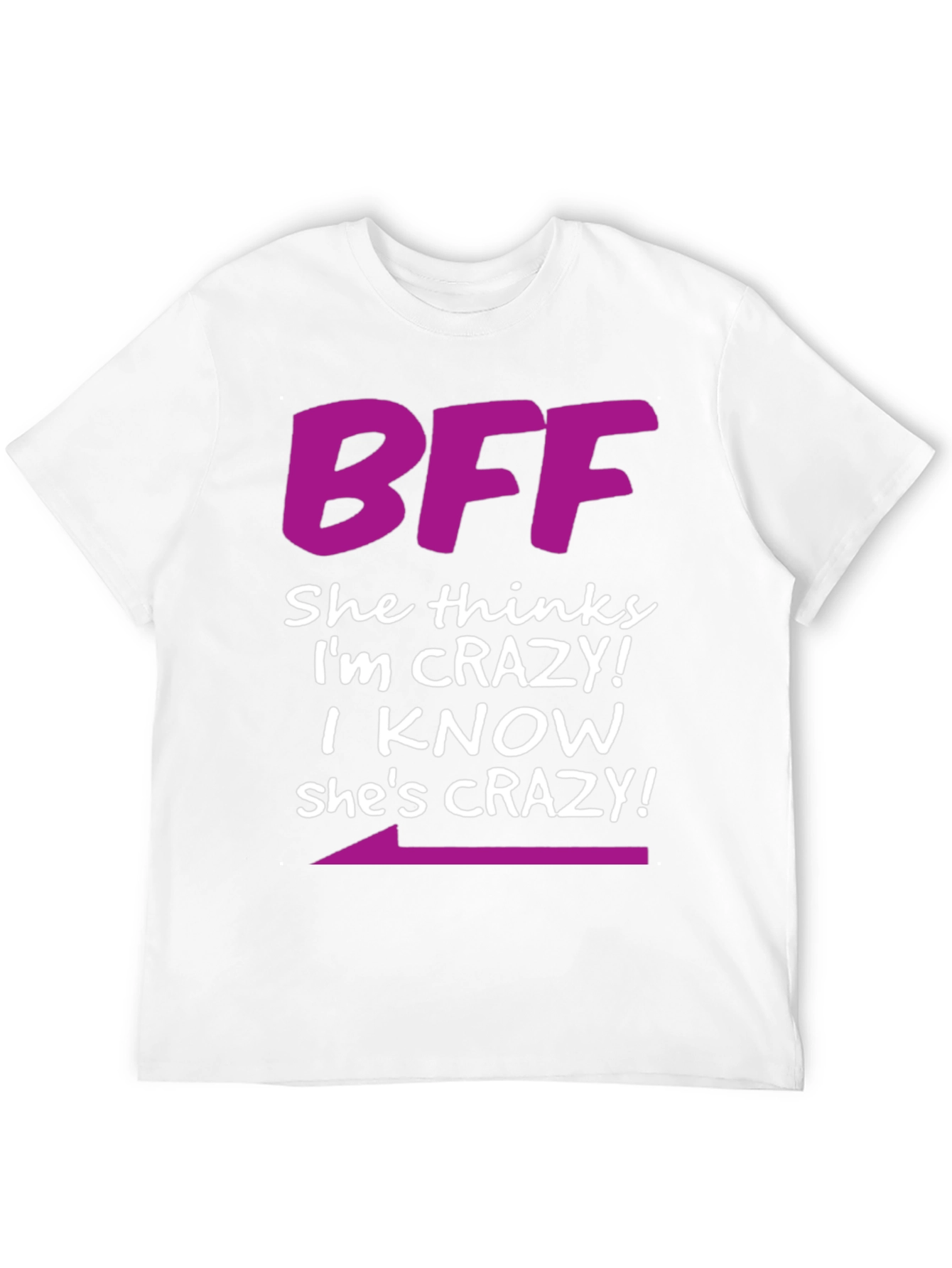 BFF Crazy Matching T-Shirt
