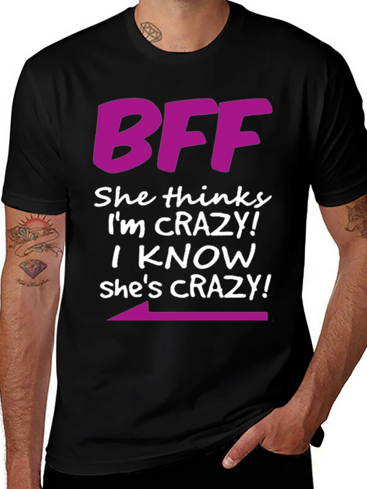 BFF Crazy Matching T-Shirt