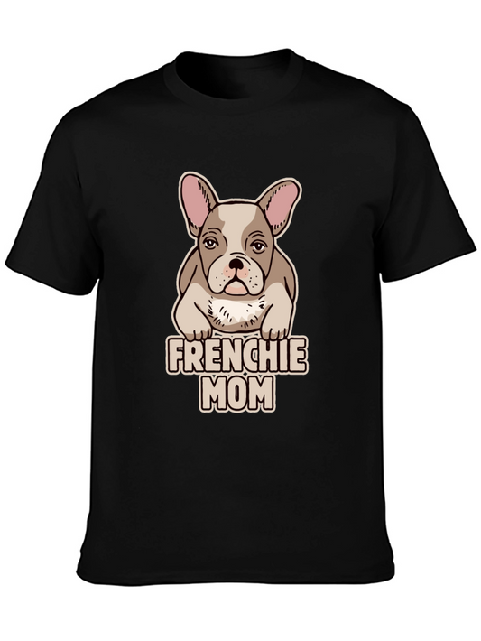Frenchie Mom T-Shirt - Cute Bulldog Lover Tee