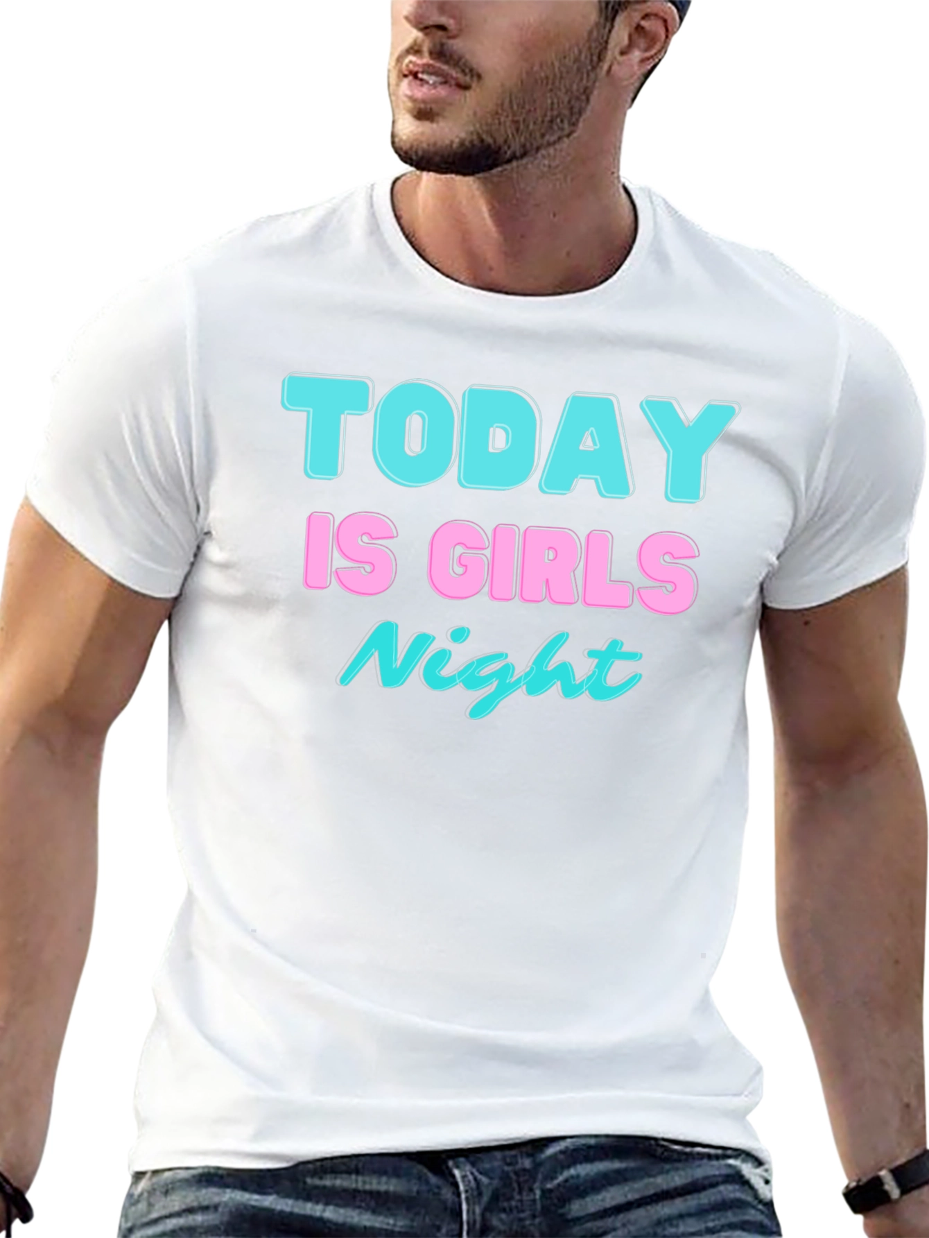 Today is Girls Night Black T-Shirt
