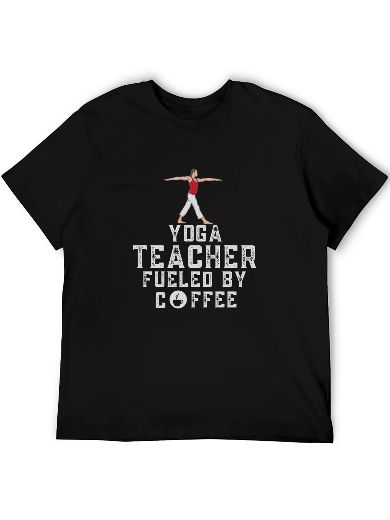 Yoga Teacher Coffee Fuelled T-Shirt