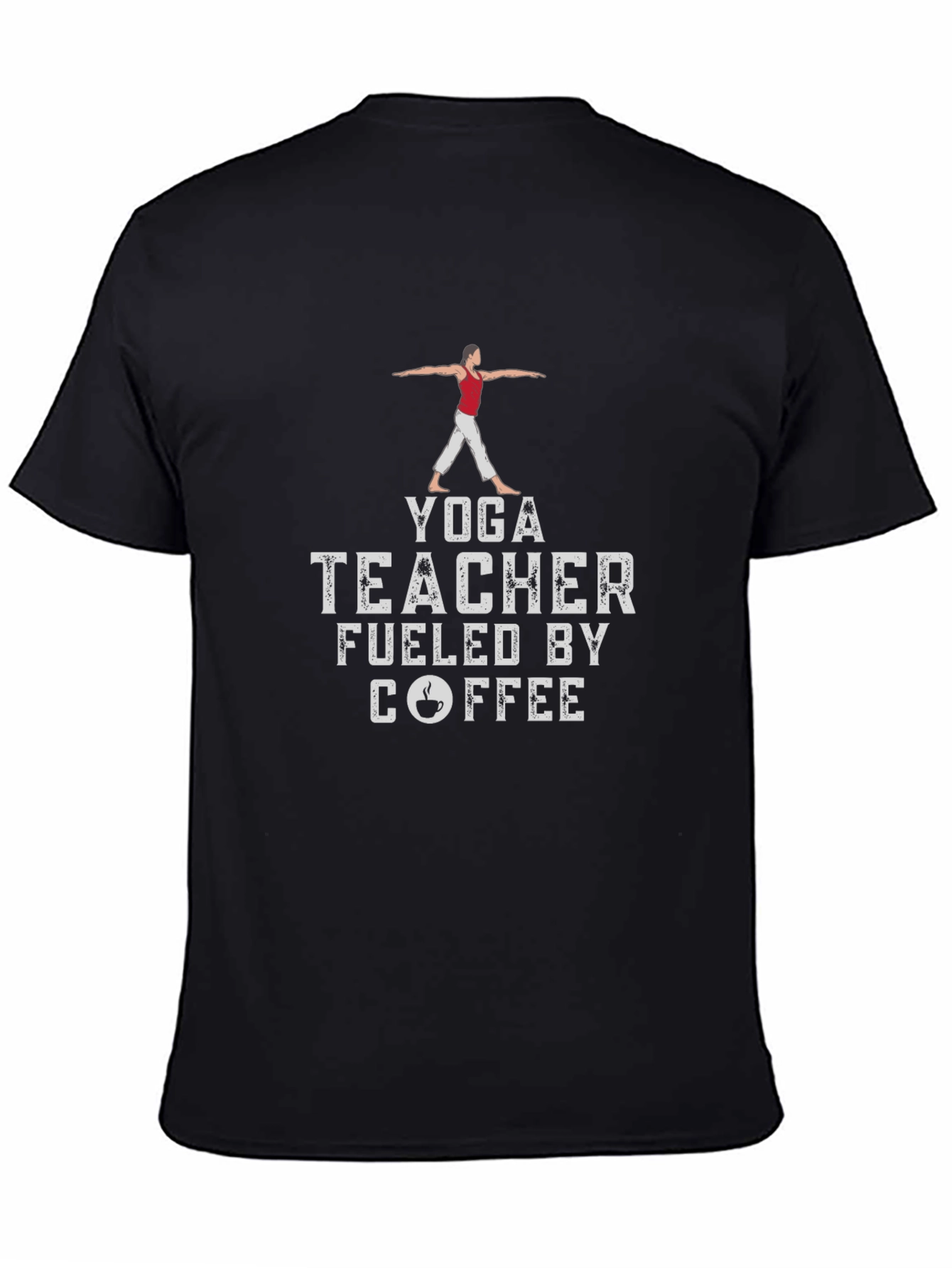 Yoga Teacher Coffee Fuelled T-Shirt