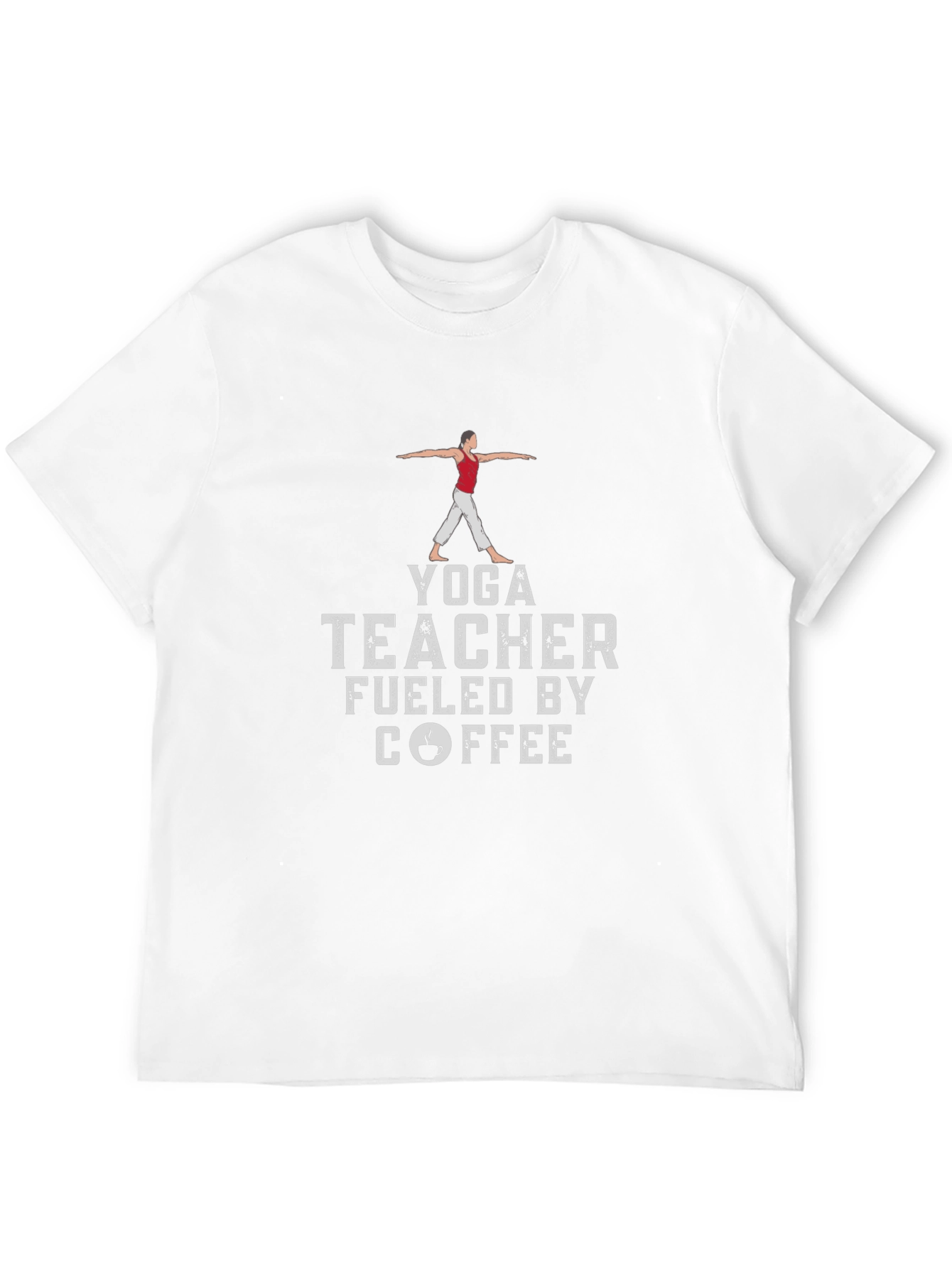 Yoga Teacher Coffee Fuelled T-Shirt