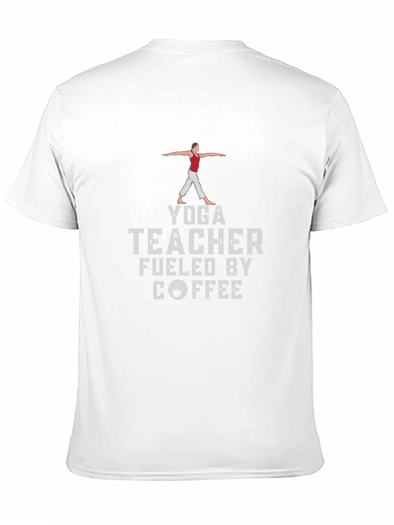 Yoga Teacher Coffee Fuelled T-Shirt