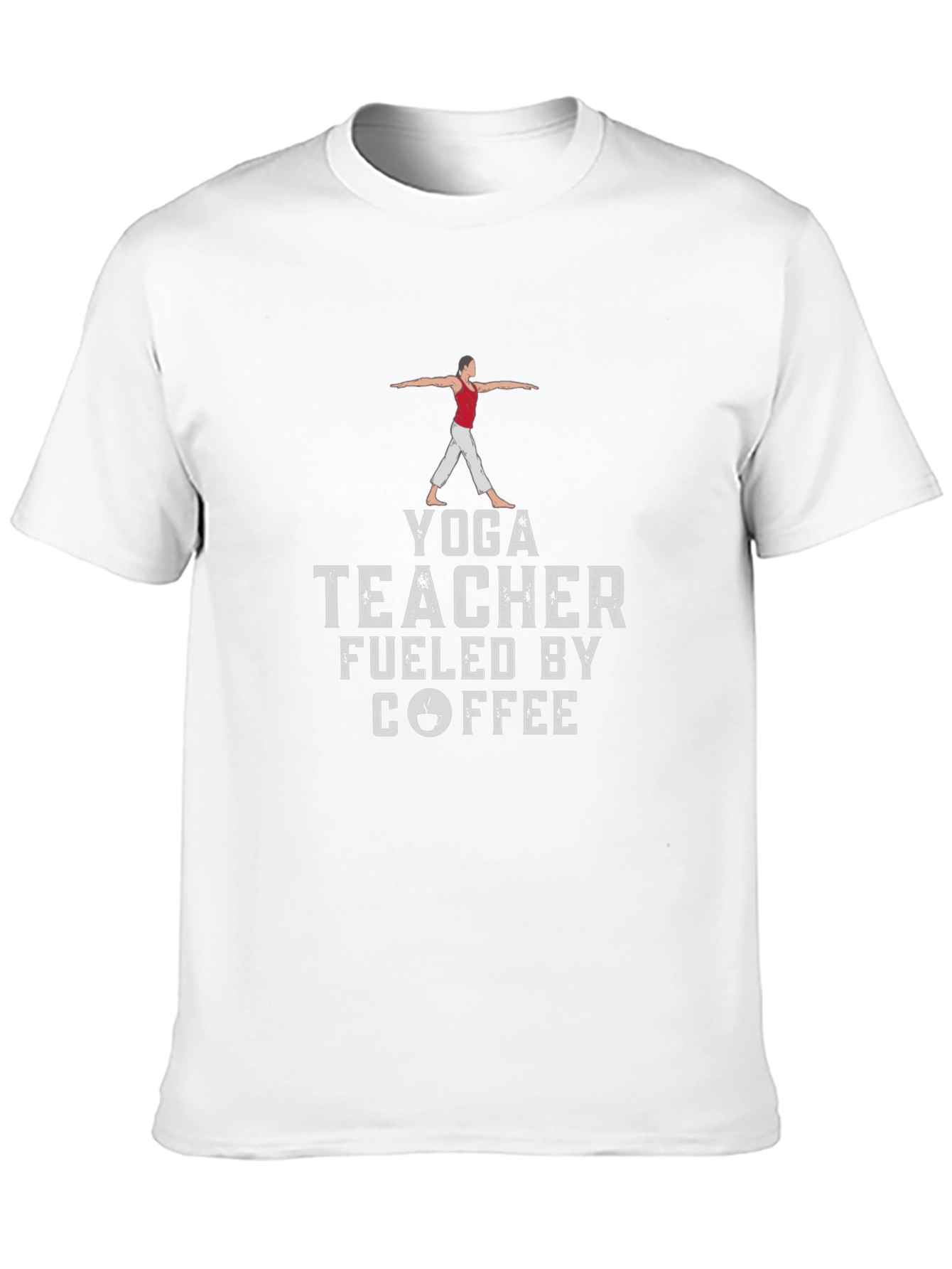 Yoga Teacher Coffee Fuelled T-Shirt