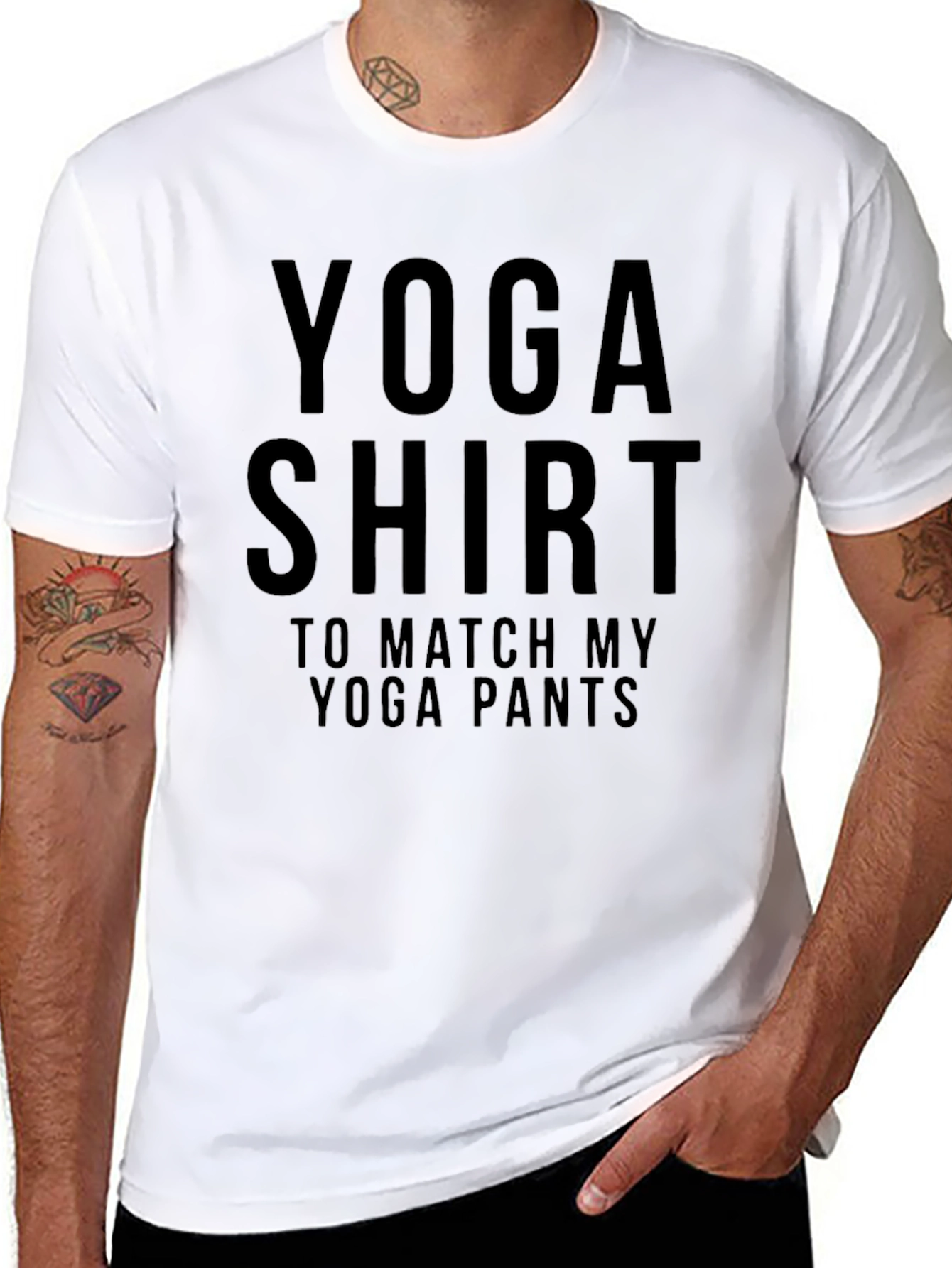 Yoga Shirt To Match My Yoga Pants Funny Tee