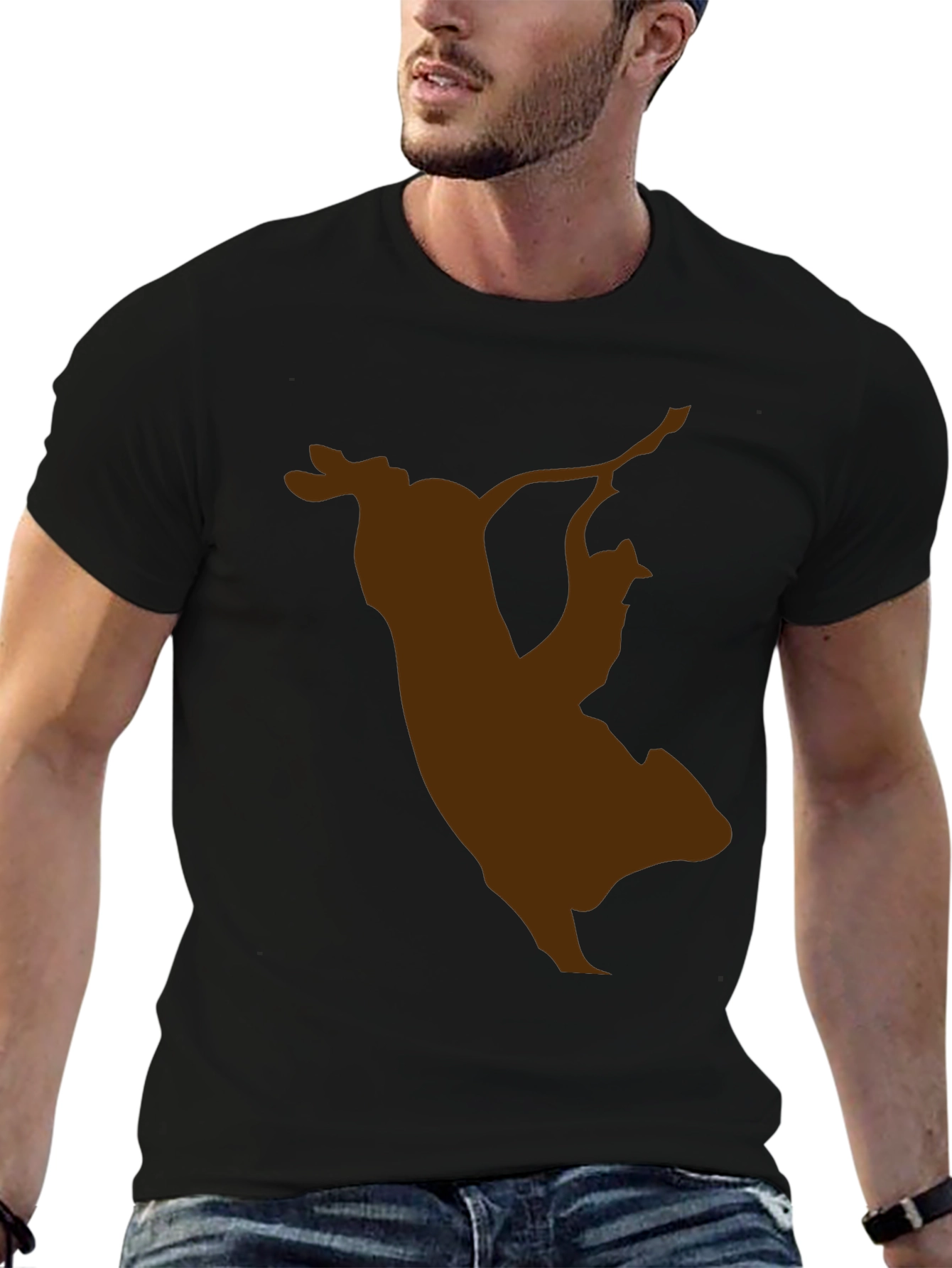 Unique Animal Silhouette Tee