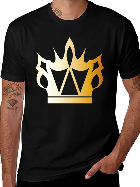 Golden Crown Black T-Shirt