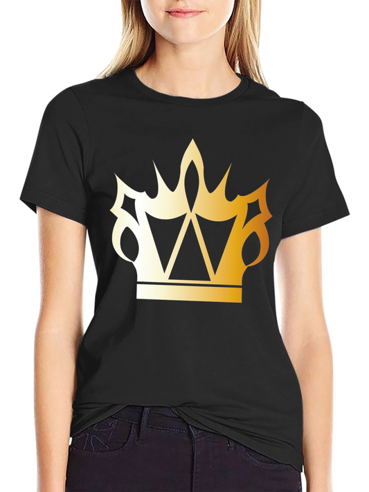 Golden Crown Black T-Shirt