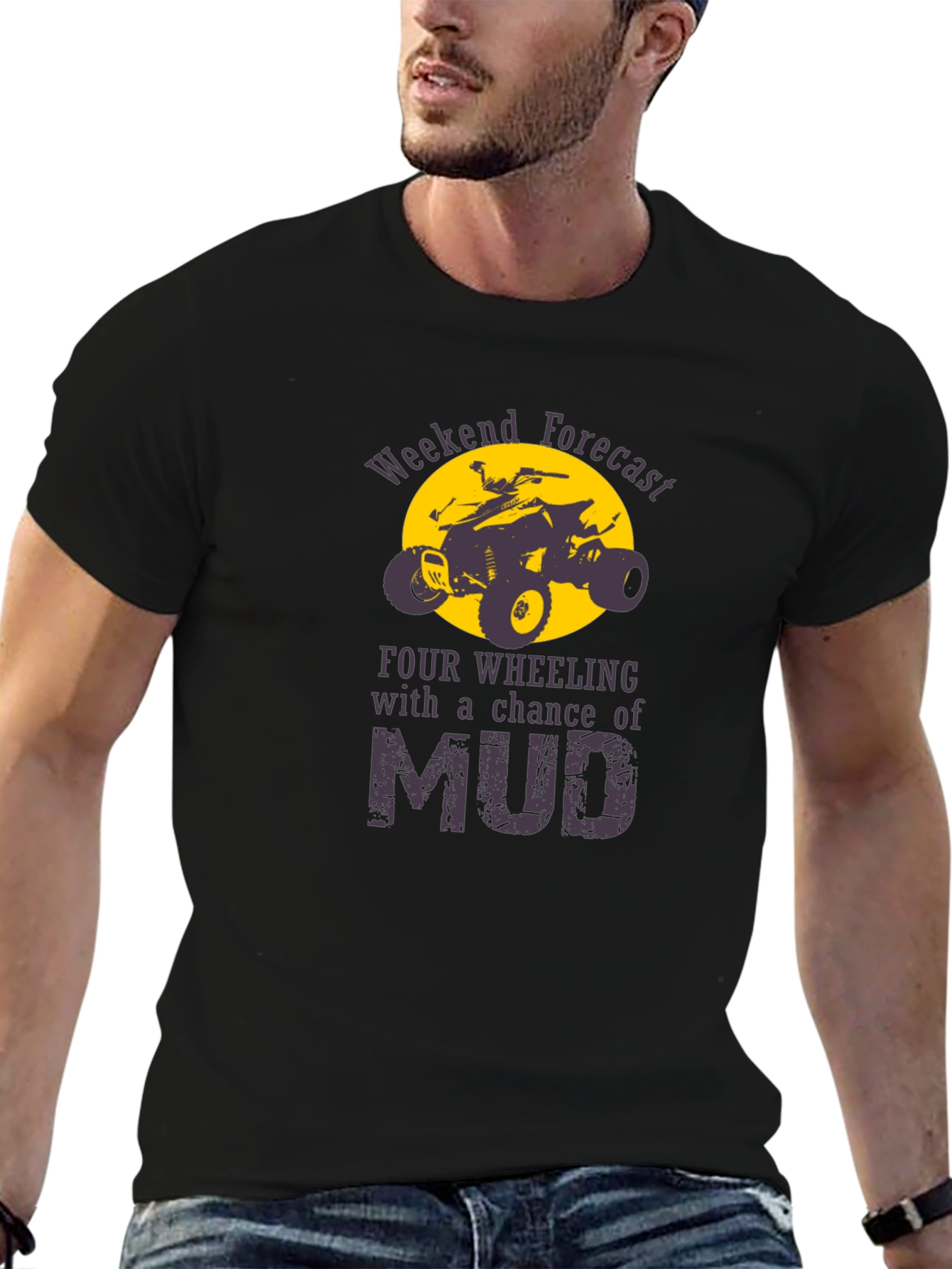 Weekend Forecast Four Wheeling T-Shirt