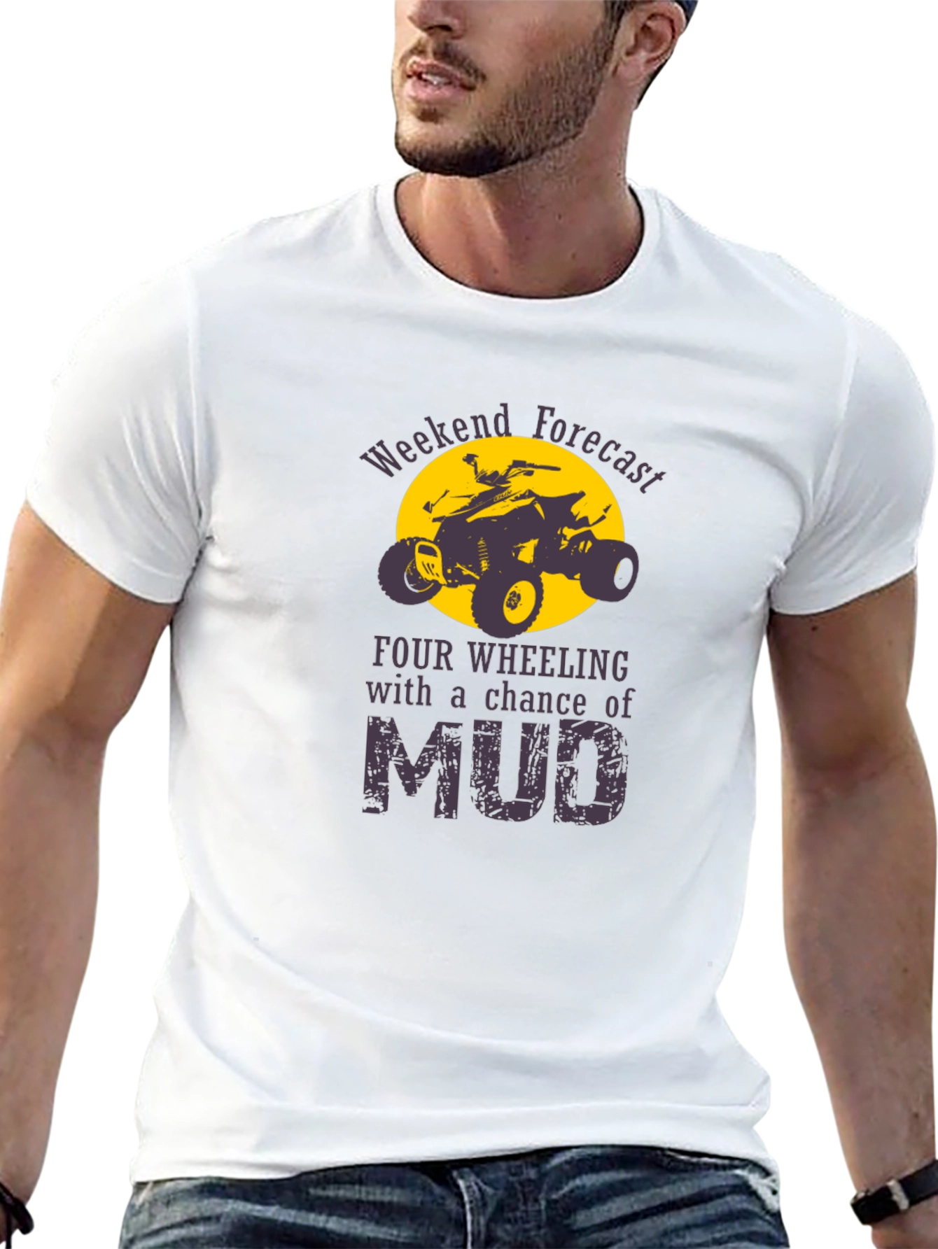 Weekend Forecast Four Wheeling T-Shirt