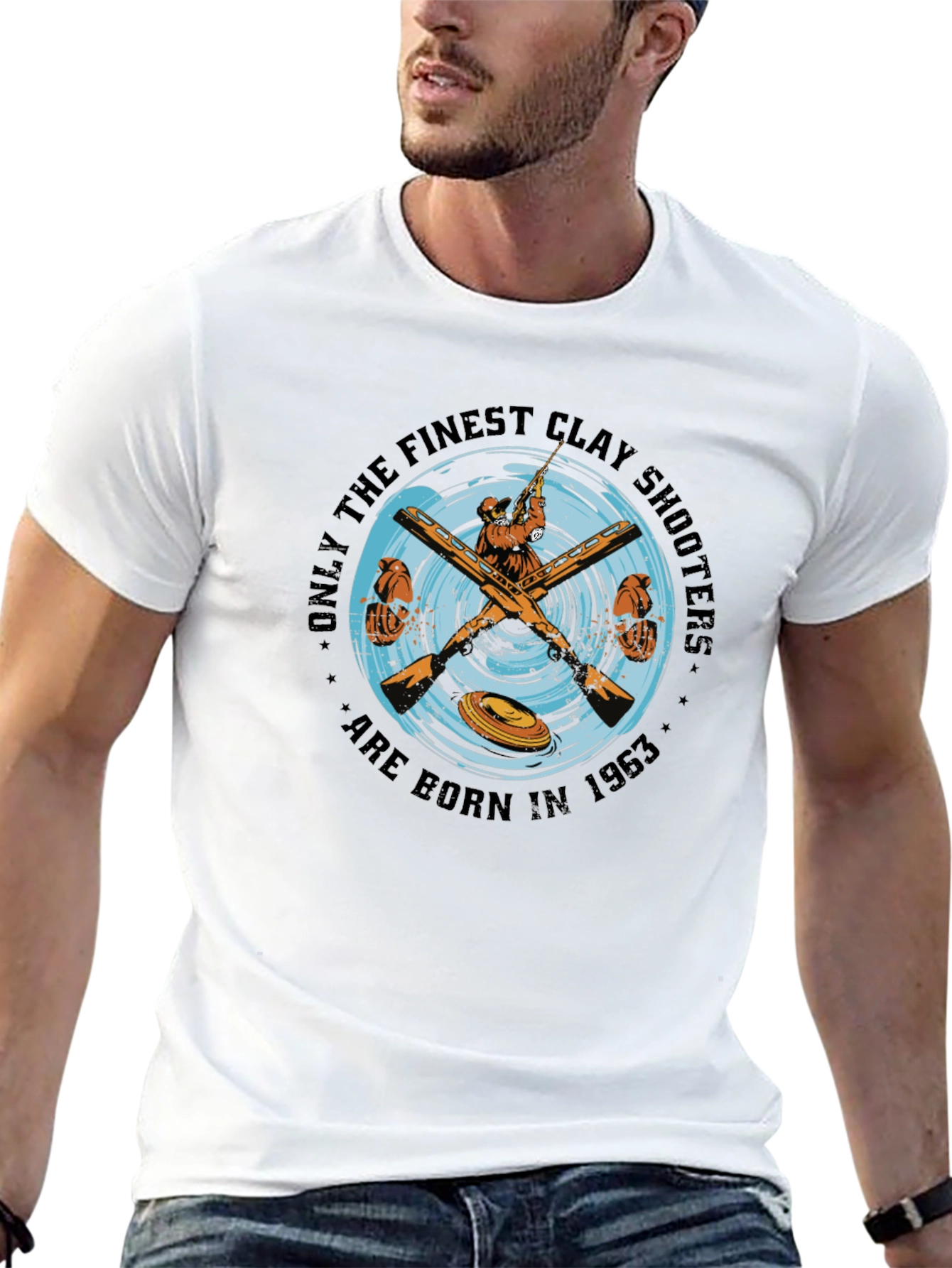 Finest Clay Shooters 1963 Black Graphic Tee