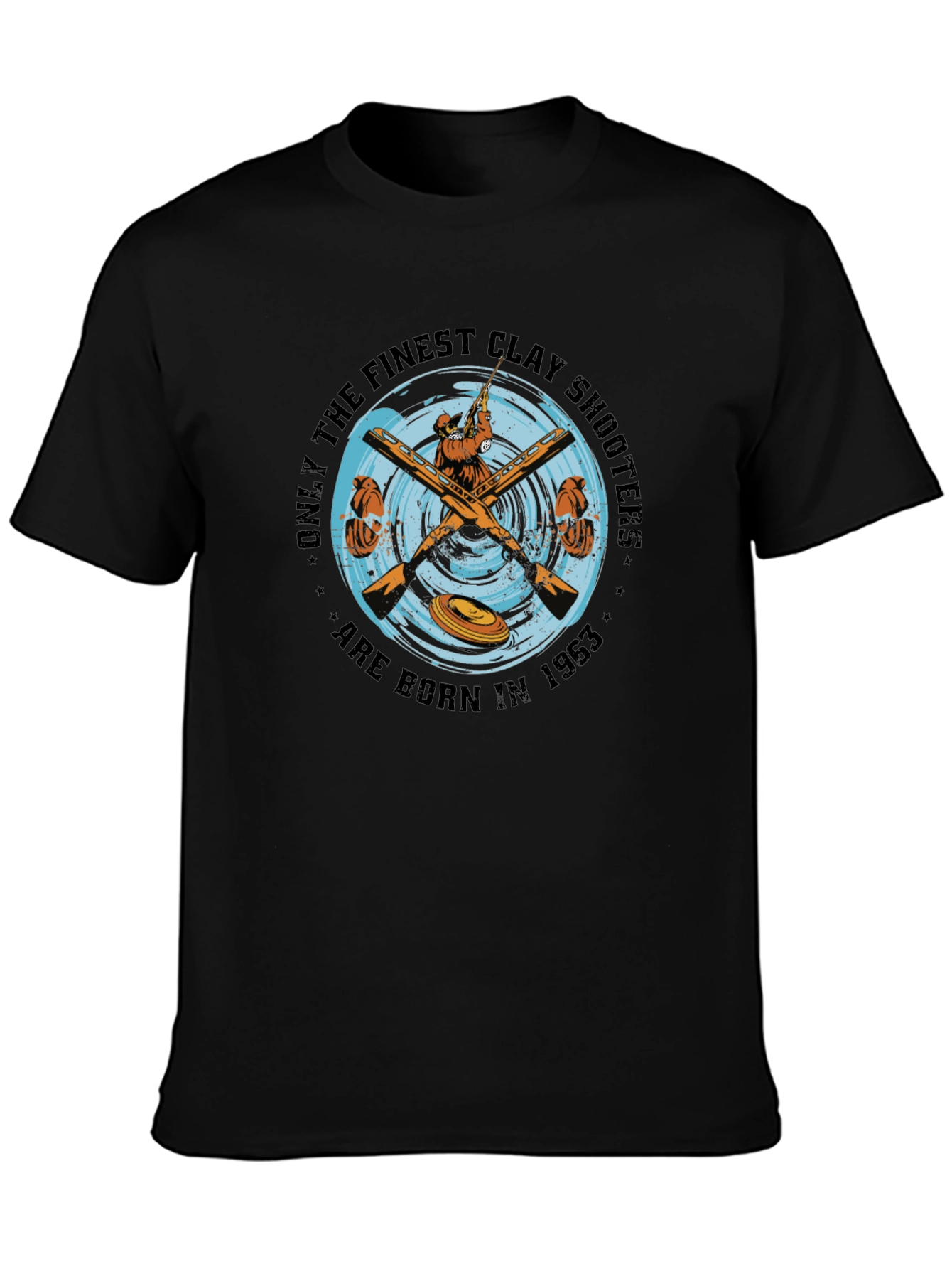 Finest Clay Shooters 1963 Black Graphic Tee