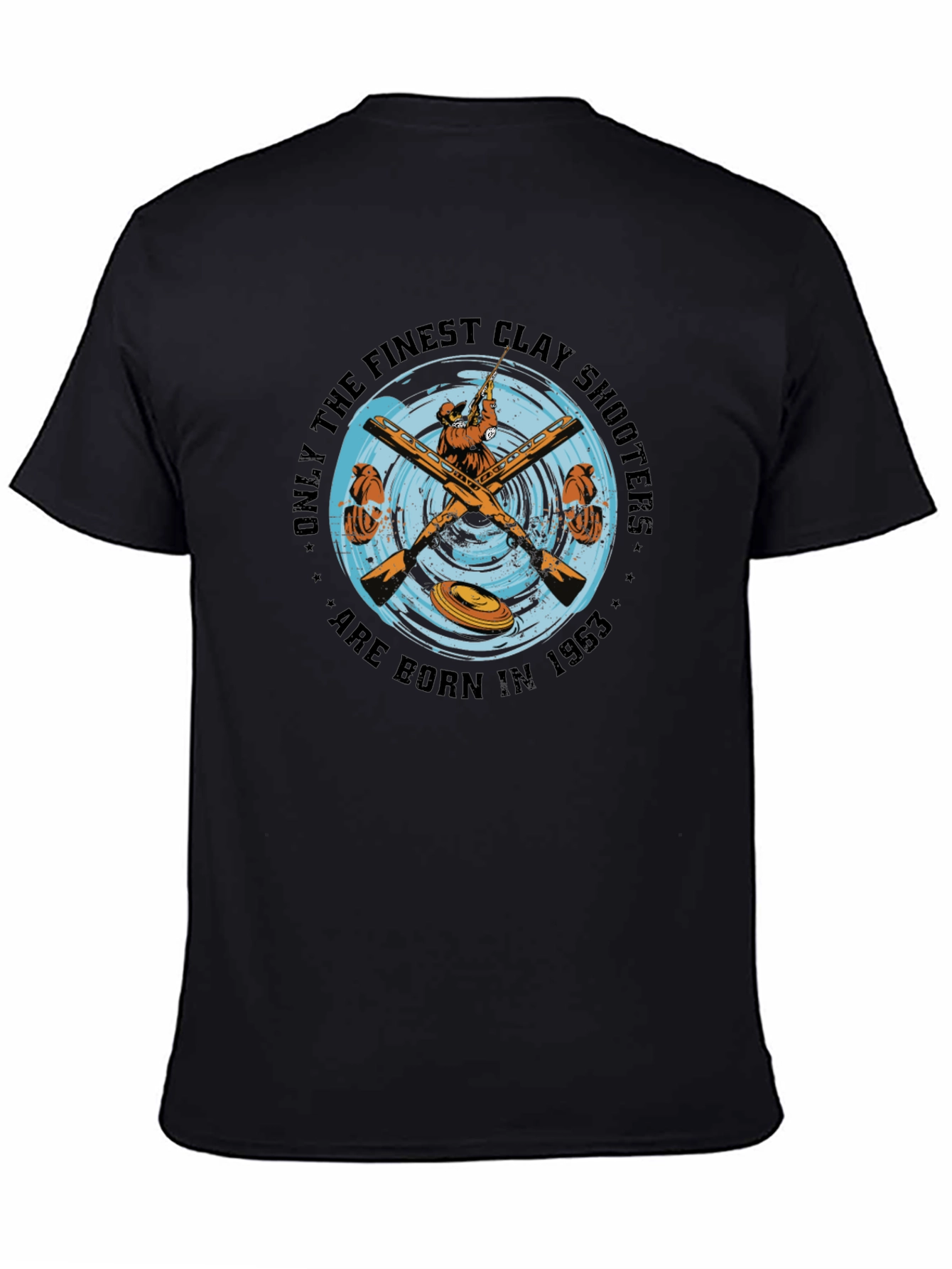 Finest Clay Shooters 1963 Black Graphic Tee