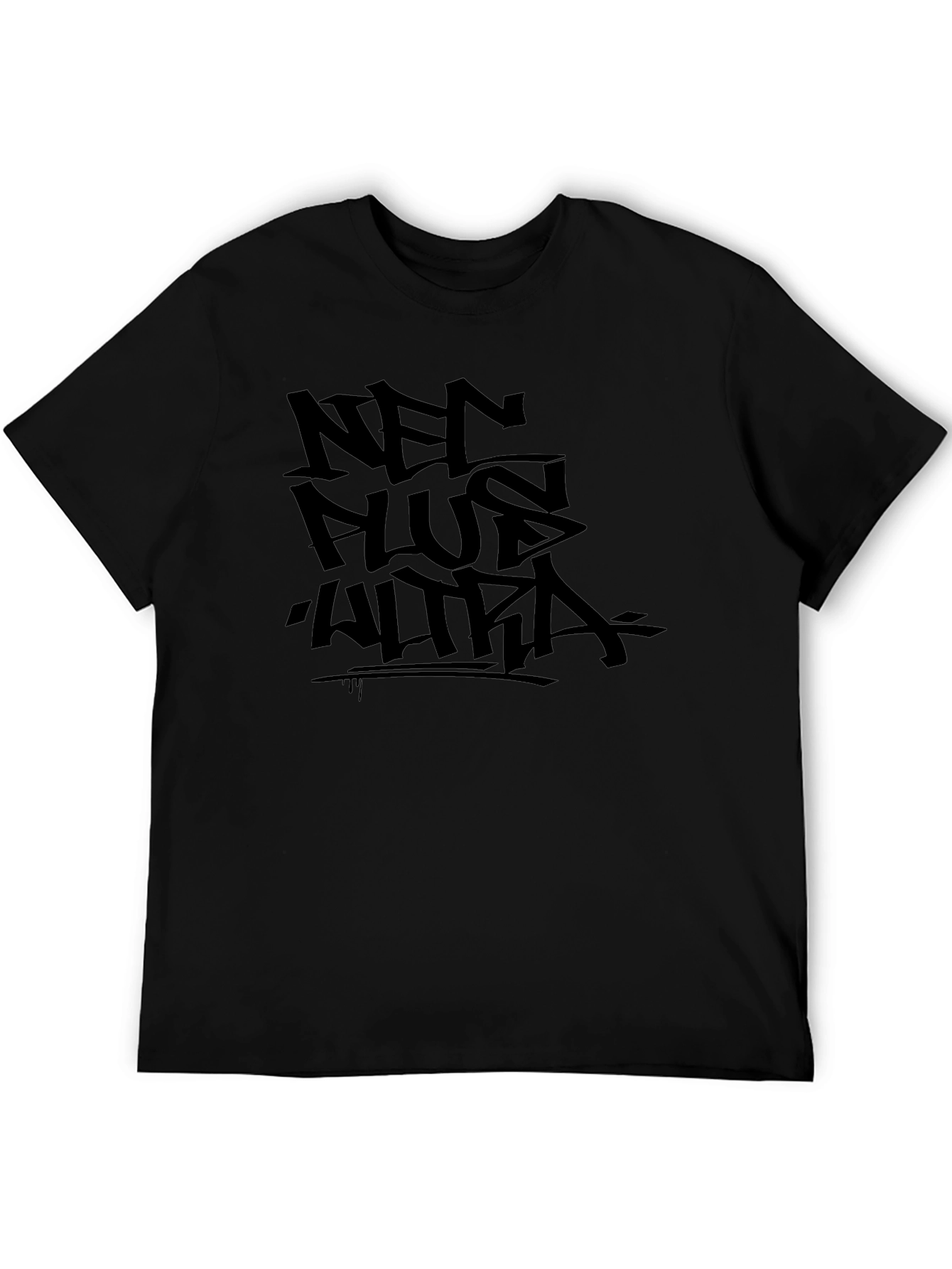 Black NE PLUS ULTRA Graphic T-Shirt