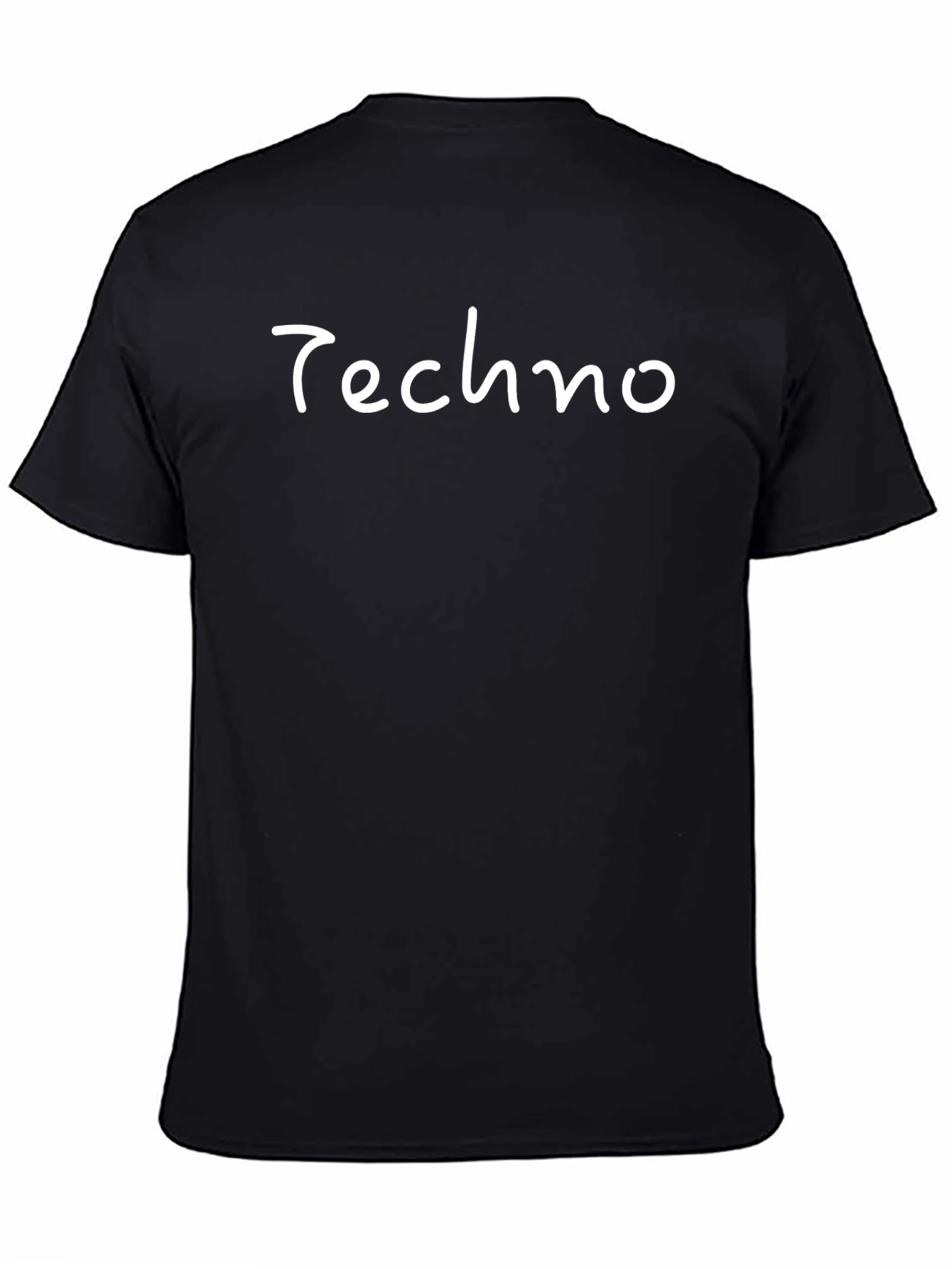 Techno Black T-Shirt