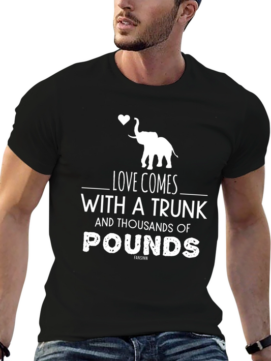 Elephant Love T-Shirt: Comes with a Trunk