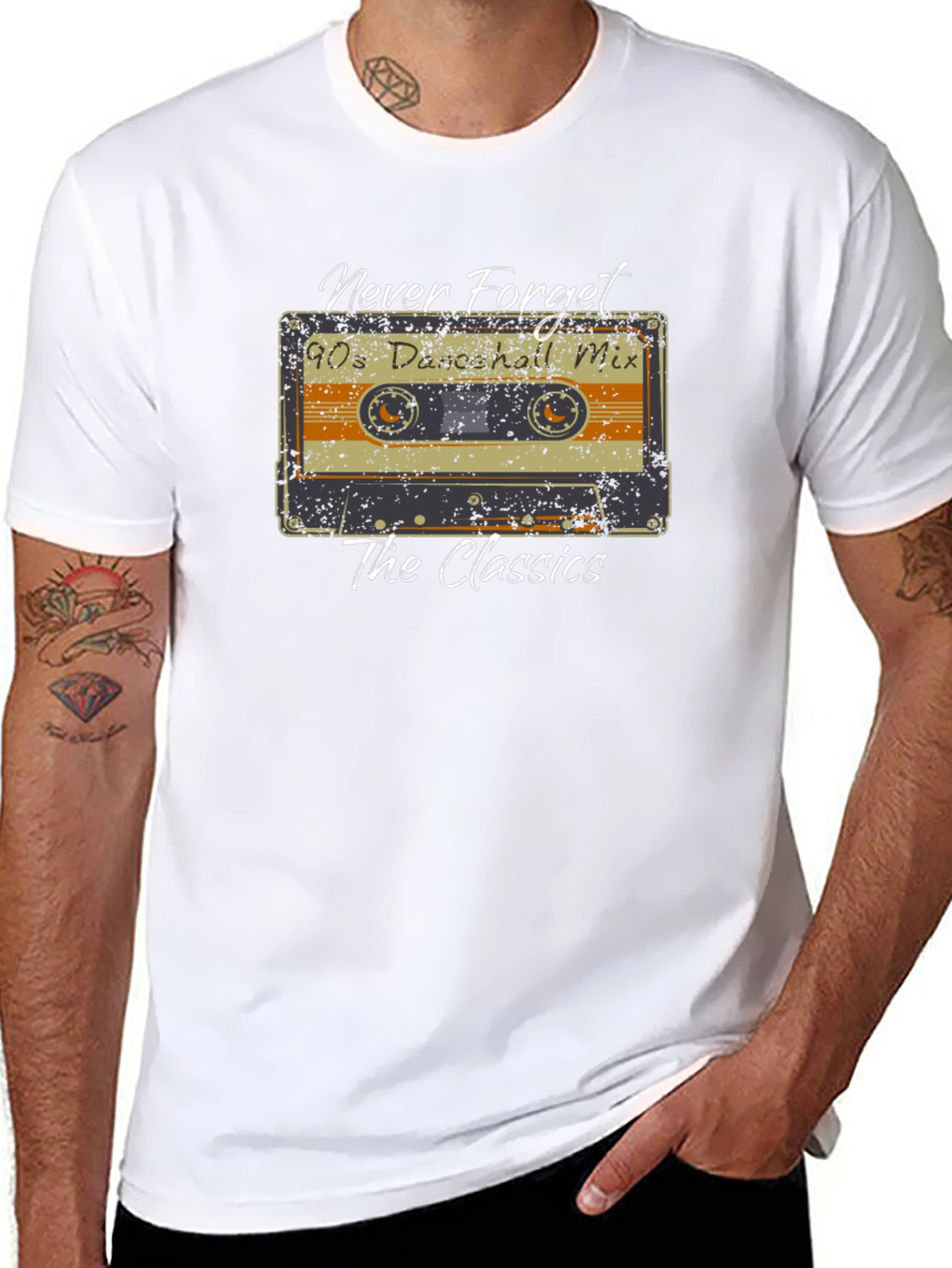 Never Forget Cassette Tape T-Shirt