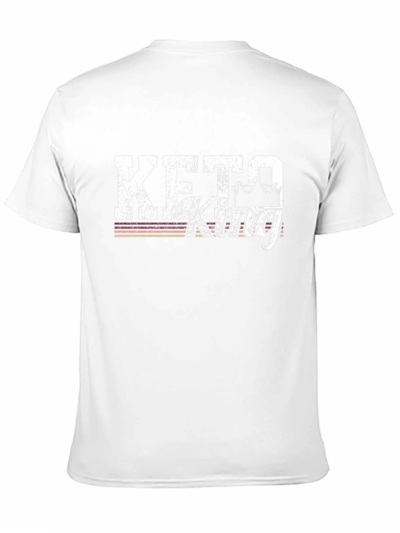 Keto King Graphic T-Shirt - Black