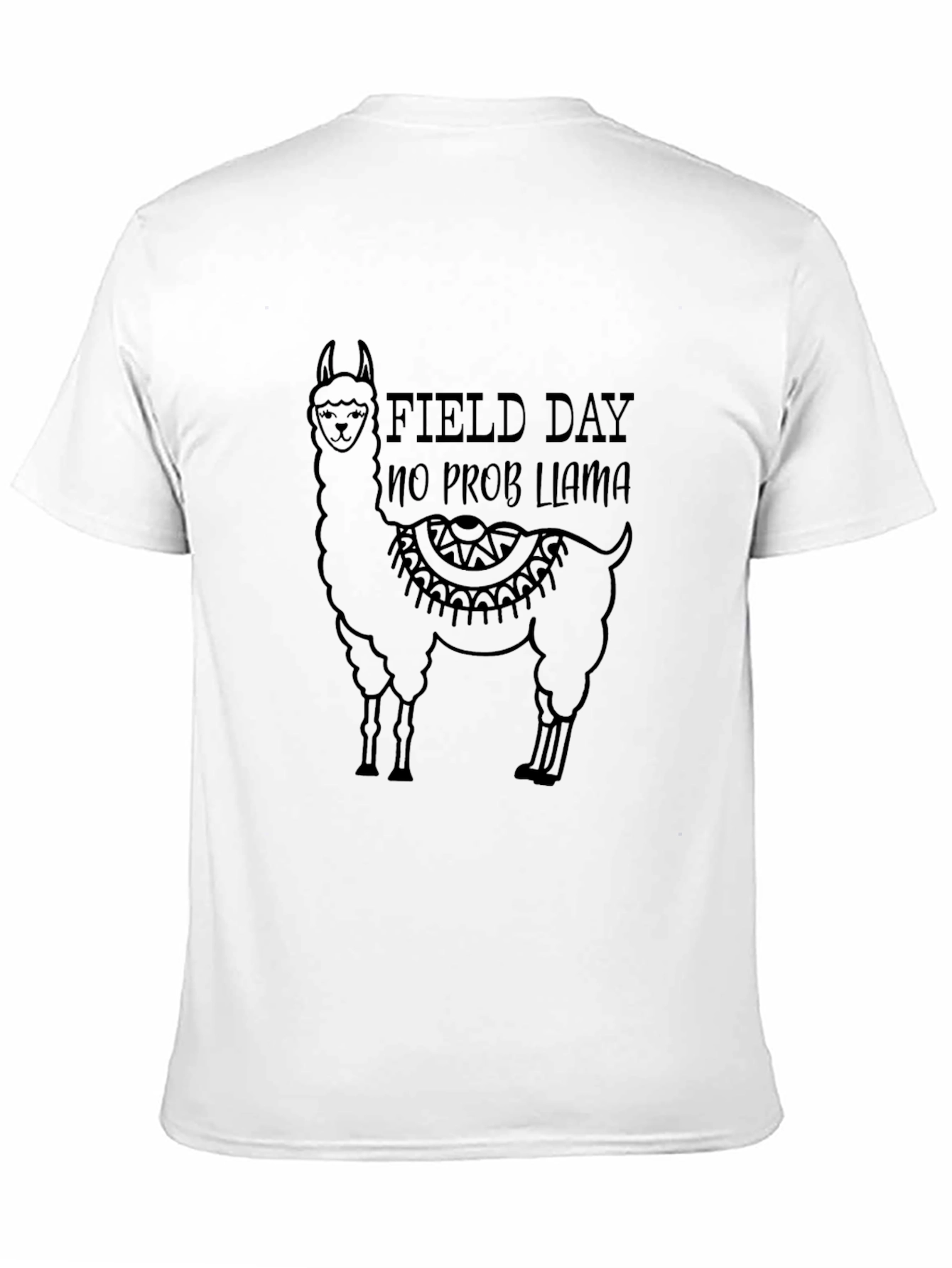 Field Day No Prob Llama Black T-Shirt