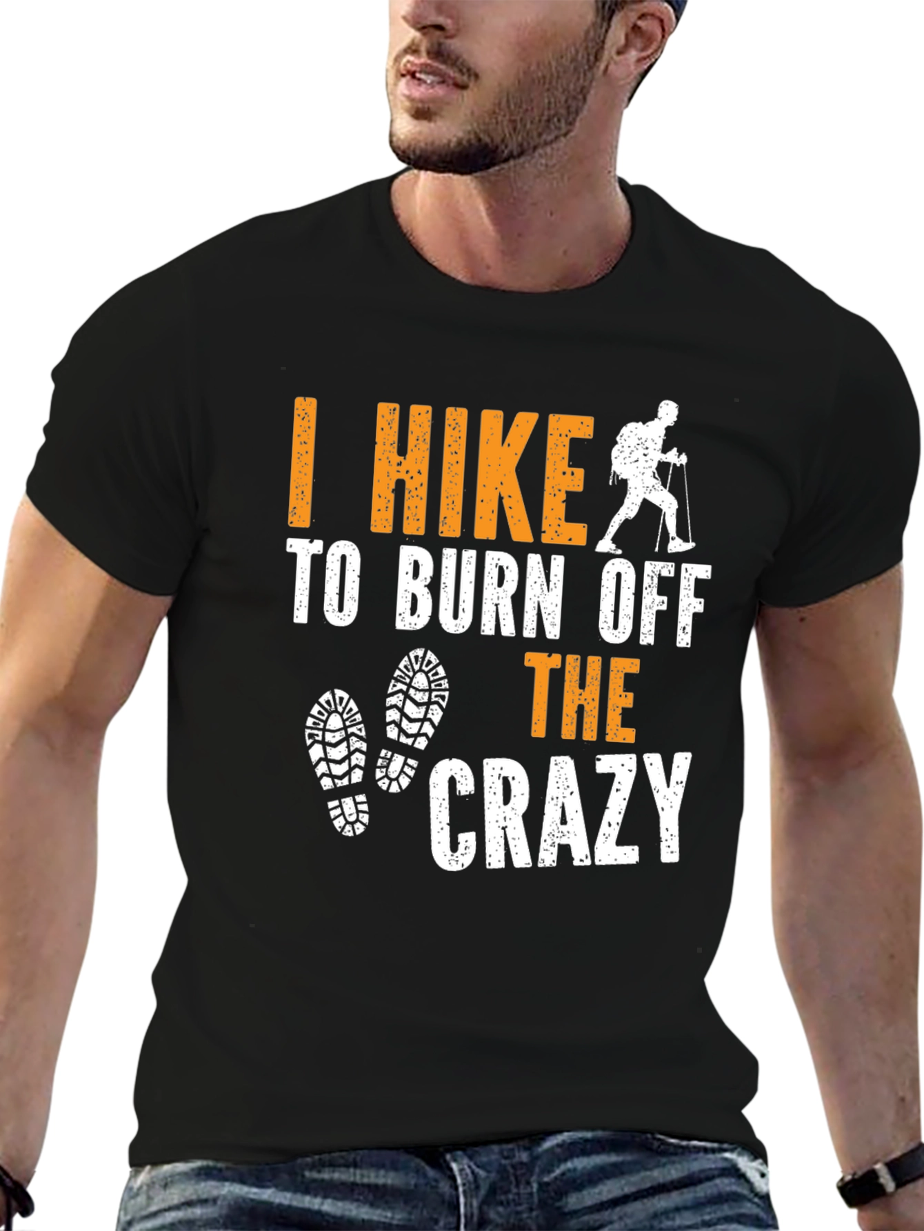 Hiking Graphic Tee - Burn Off The Crazy