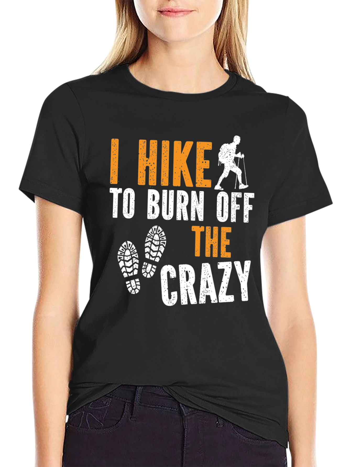 Hiking Graphic Tee - Burn Off The Crazy