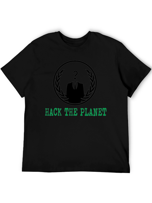 Hack the Planet Tee - Anonymous Style!