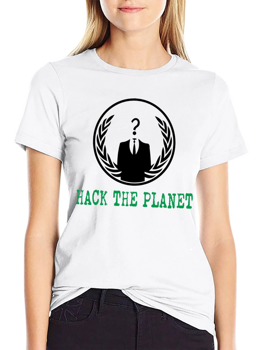 Hack the Planet Tee - Anonymous Style!