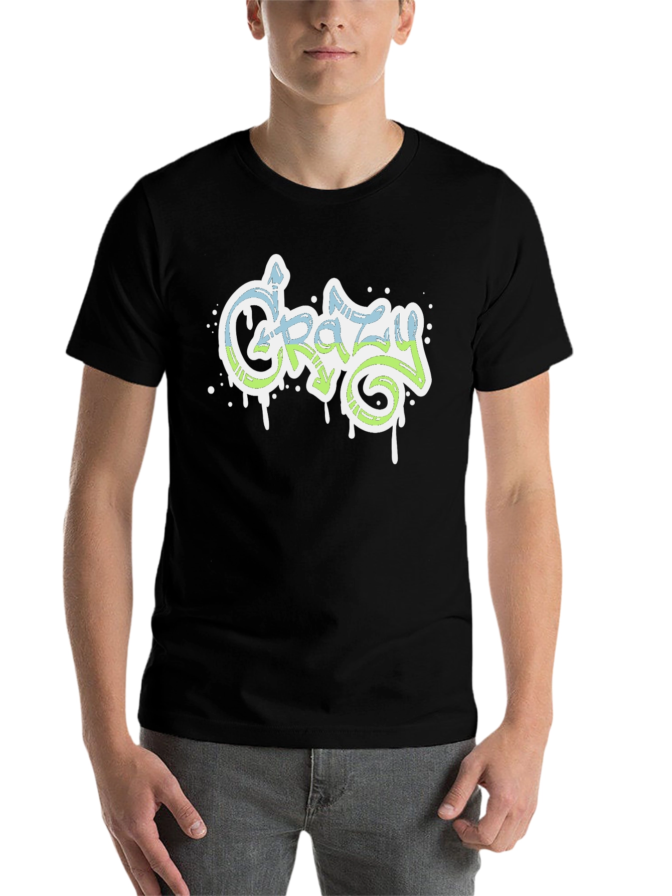 Crazy Graffiti Style T-Shirt