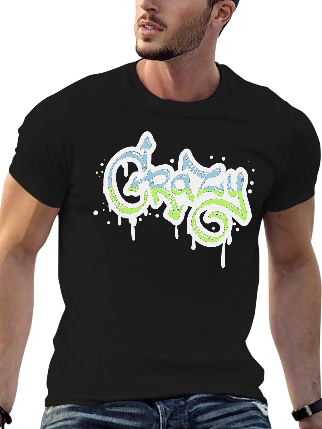 Crazy Graffiti Style T-Shirt