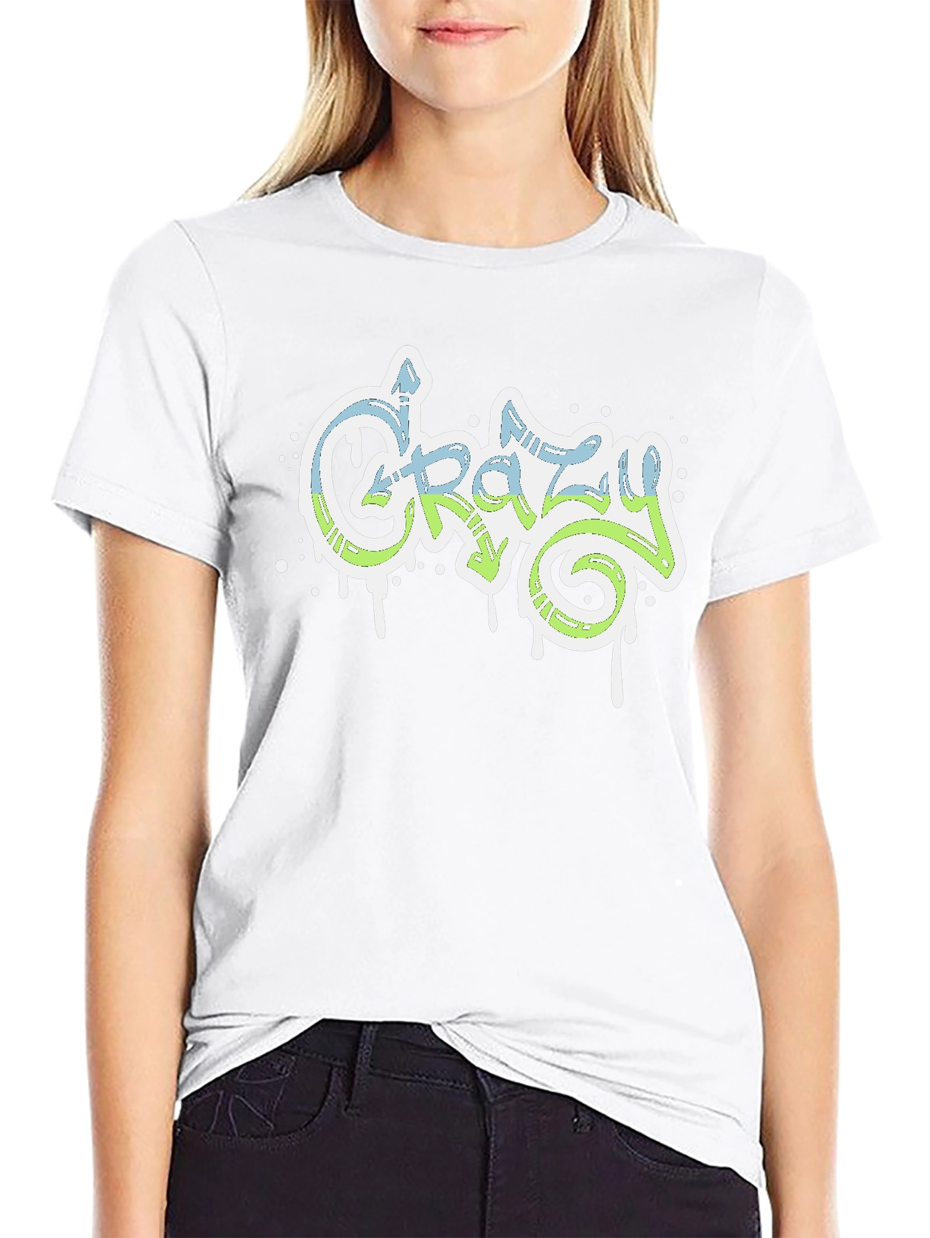 Crazy Graffiti Style T-Shirt