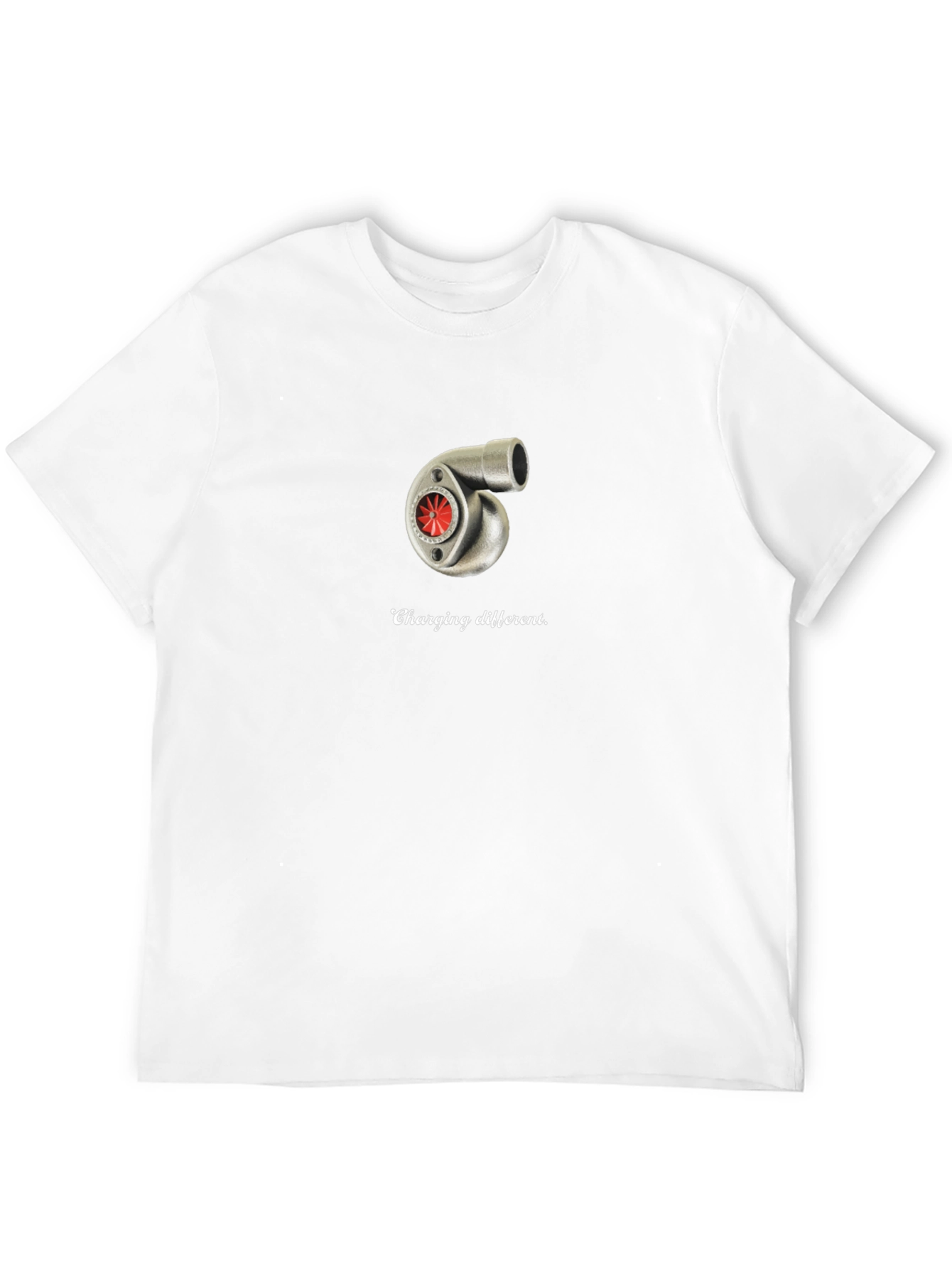Charging Different T-Shirt - Turbo Design