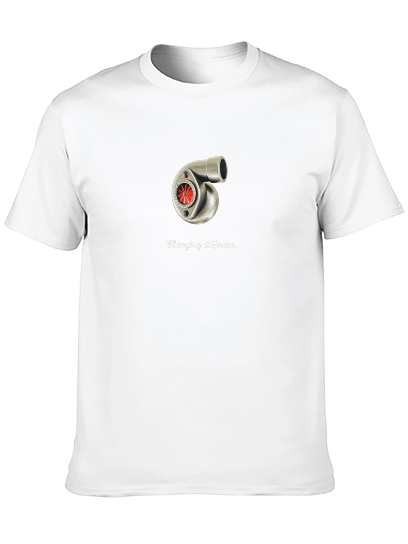 Charging Different T-Shirt - Turbo Design