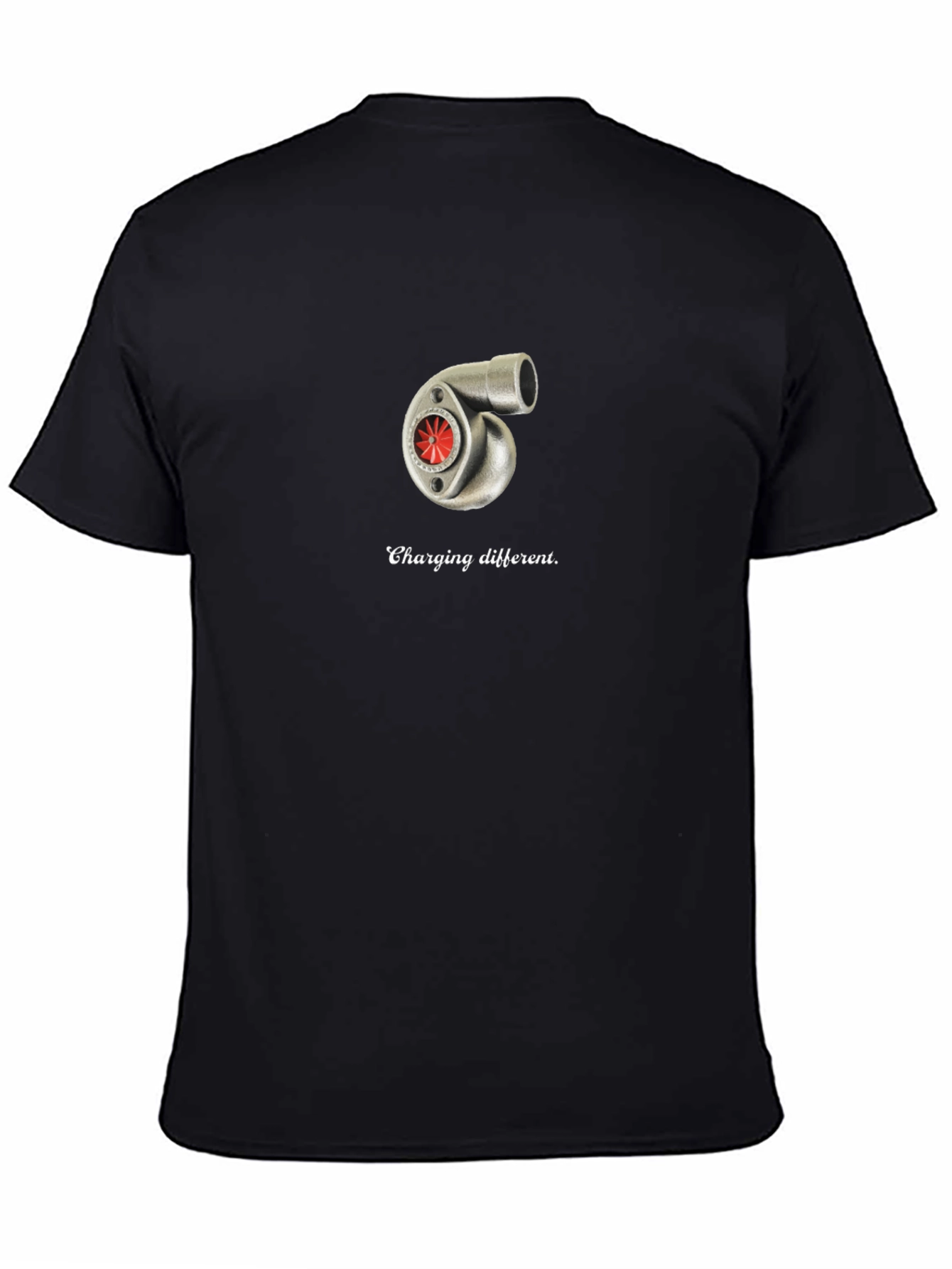 Charging Different T-Shirt - Turbo Design