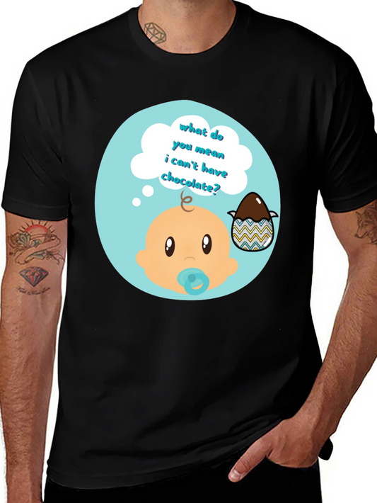Funny Baby Chocolate Easter Egg T-Shirt