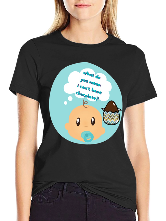 Funny Baby Chocolate Easter Egg T-Shirt