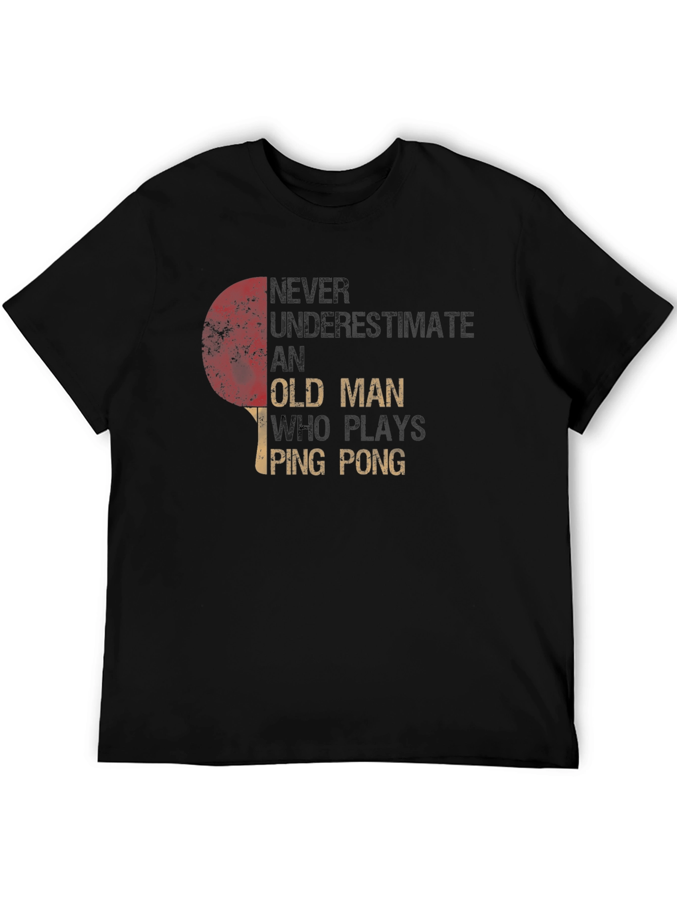Ping Pong Old Man T-Shirt