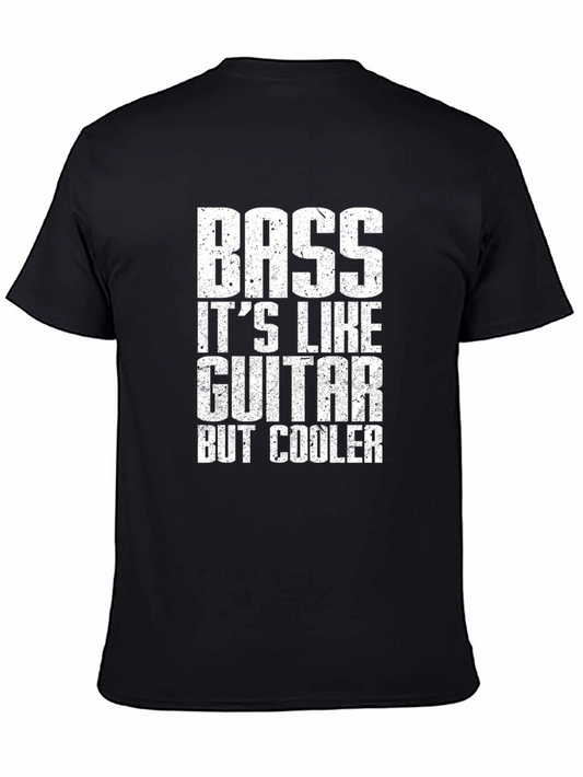 Bass Guitar Cool Graphic Tee - Musician Humor T-Shirt