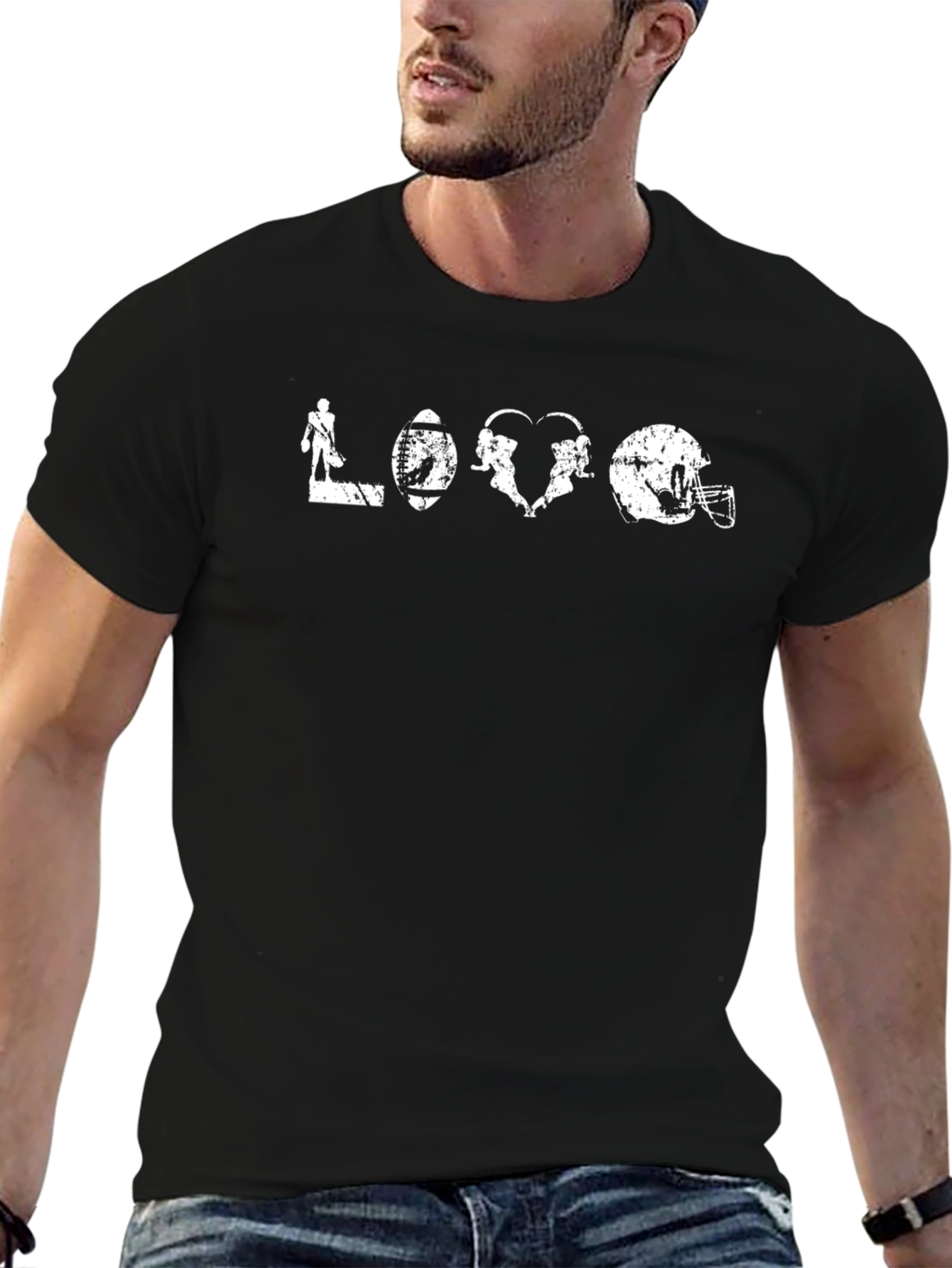 LOVE Football T-Shirt - Unisex Fan Apparel