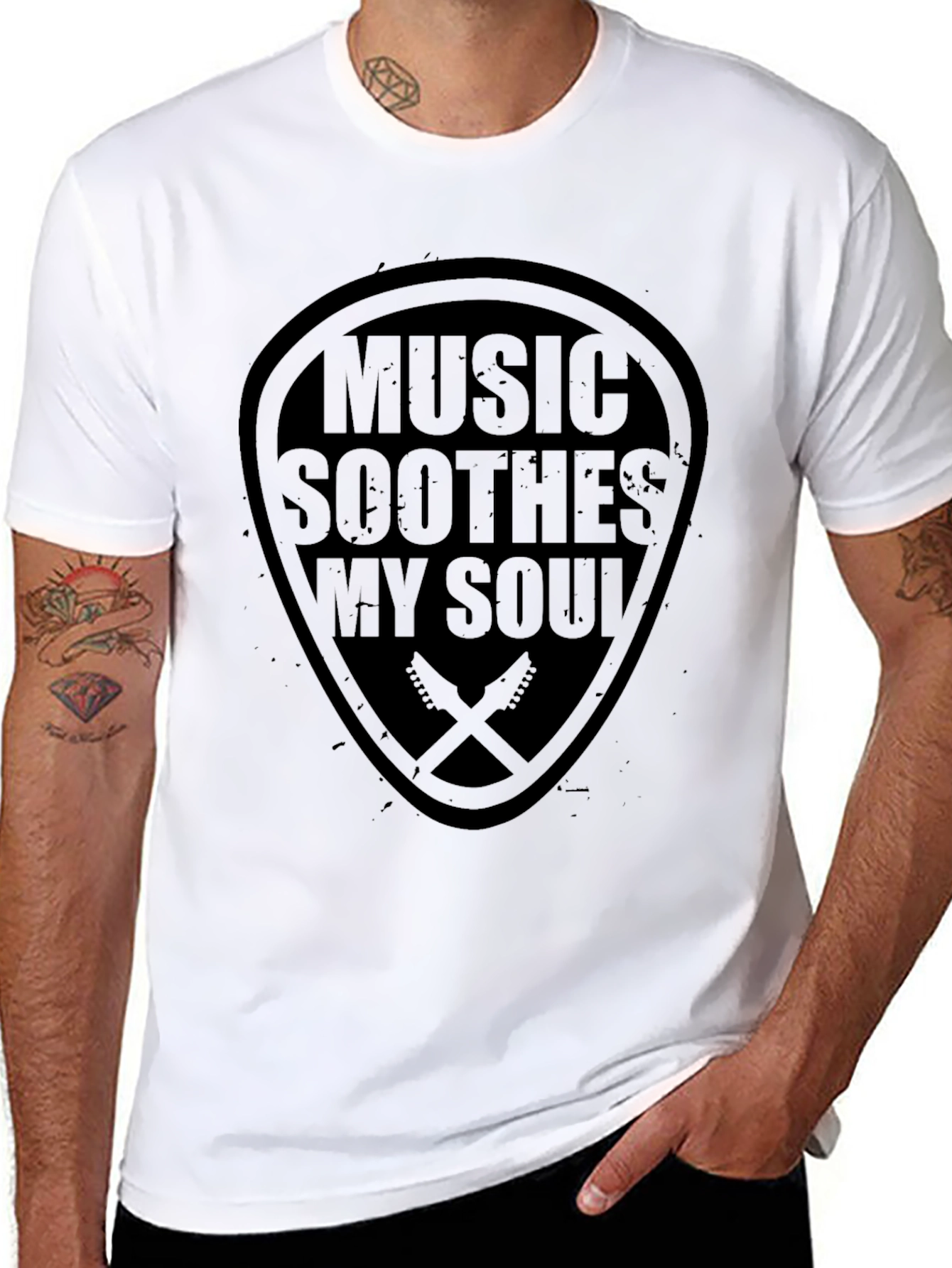 Music Soothes My Soul Graphic Tee