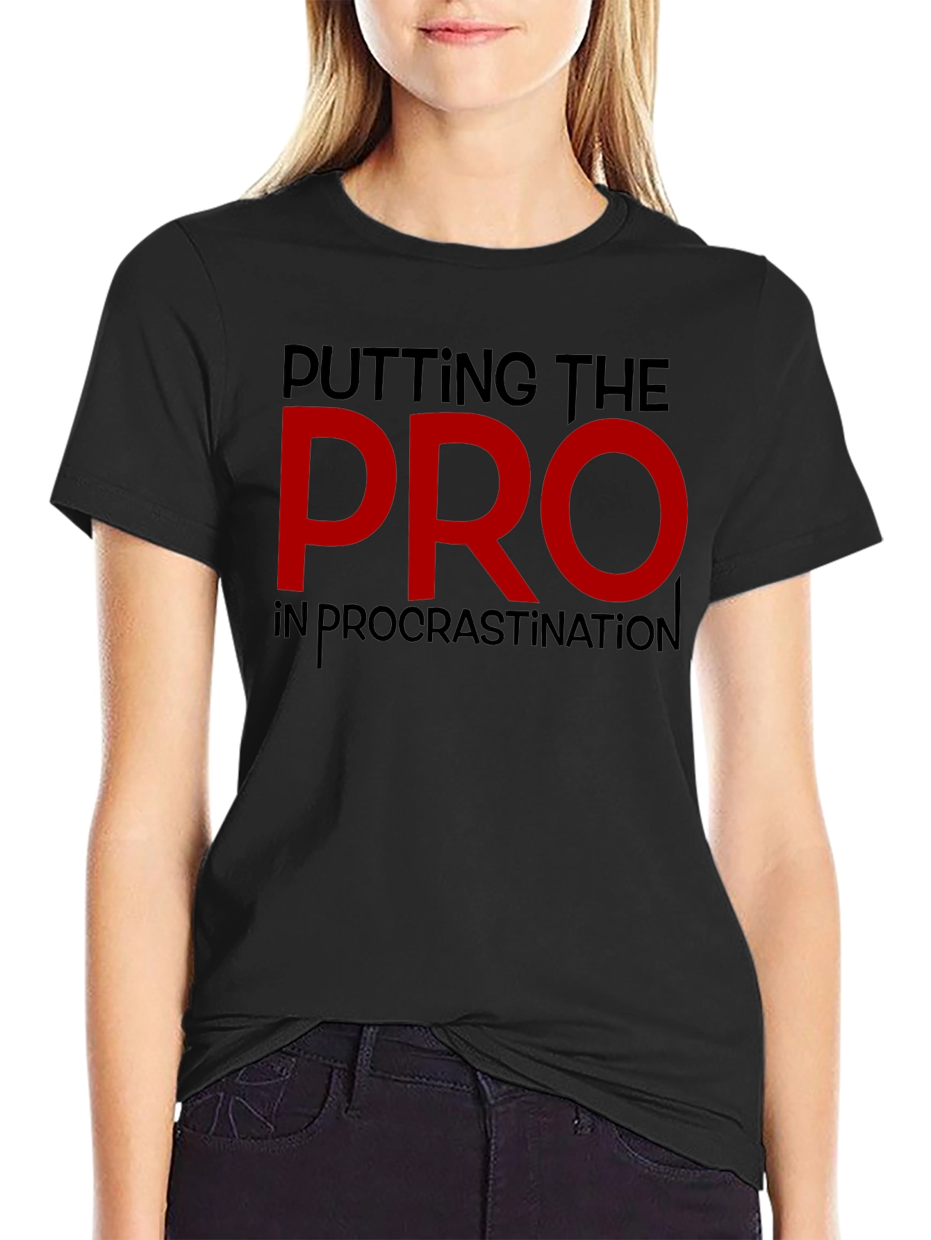 Procrastination Pro T-Shirt - Funny Graphic Tee