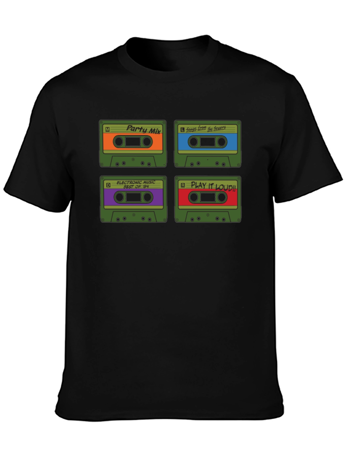 Retro Mixtape T-Shirt - 80s Music Lover Tee