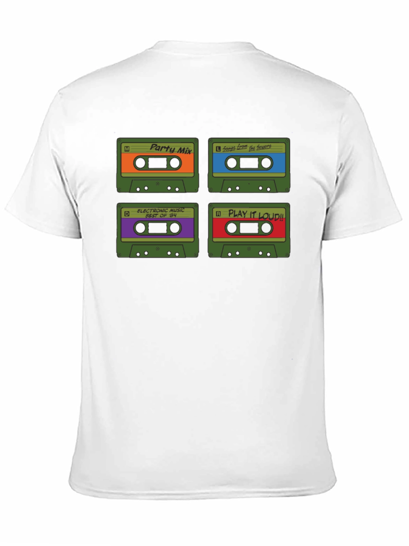 Retro Mixtape T-Shirt - 80s Music Lover Tee