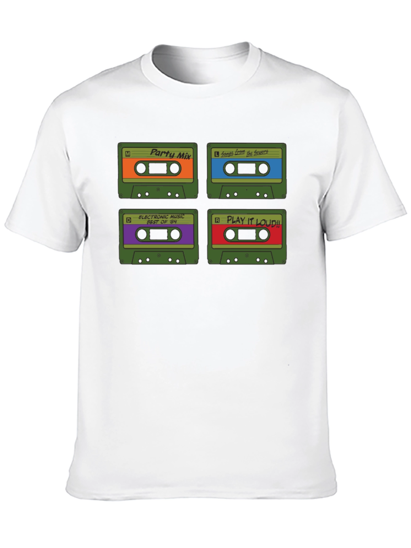 Retro Mixtape T-Shirt - 80s Music Lover Tee