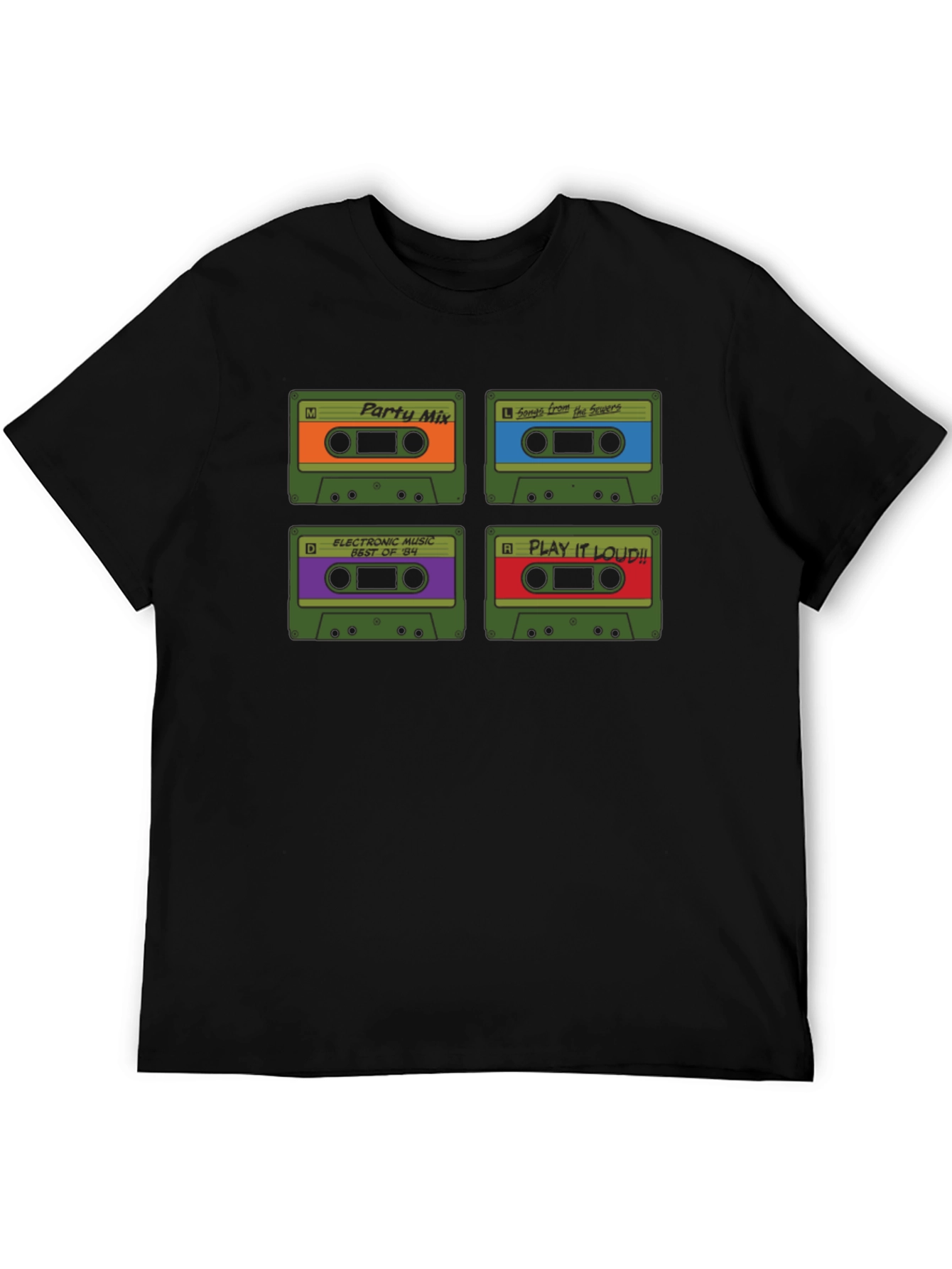 Retro Mixtape T-Shirt - 80s Music Lover Tee