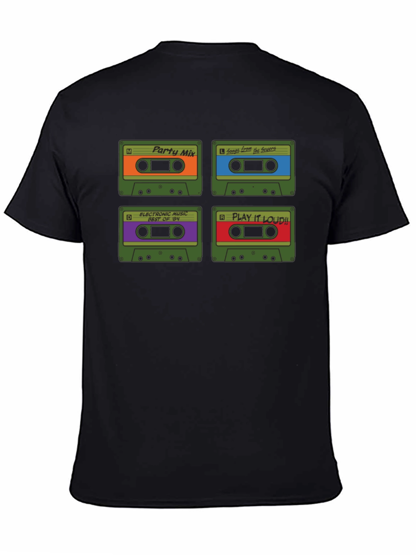 Retro Mixtape T-Shirt - 80s Music Lover Tee