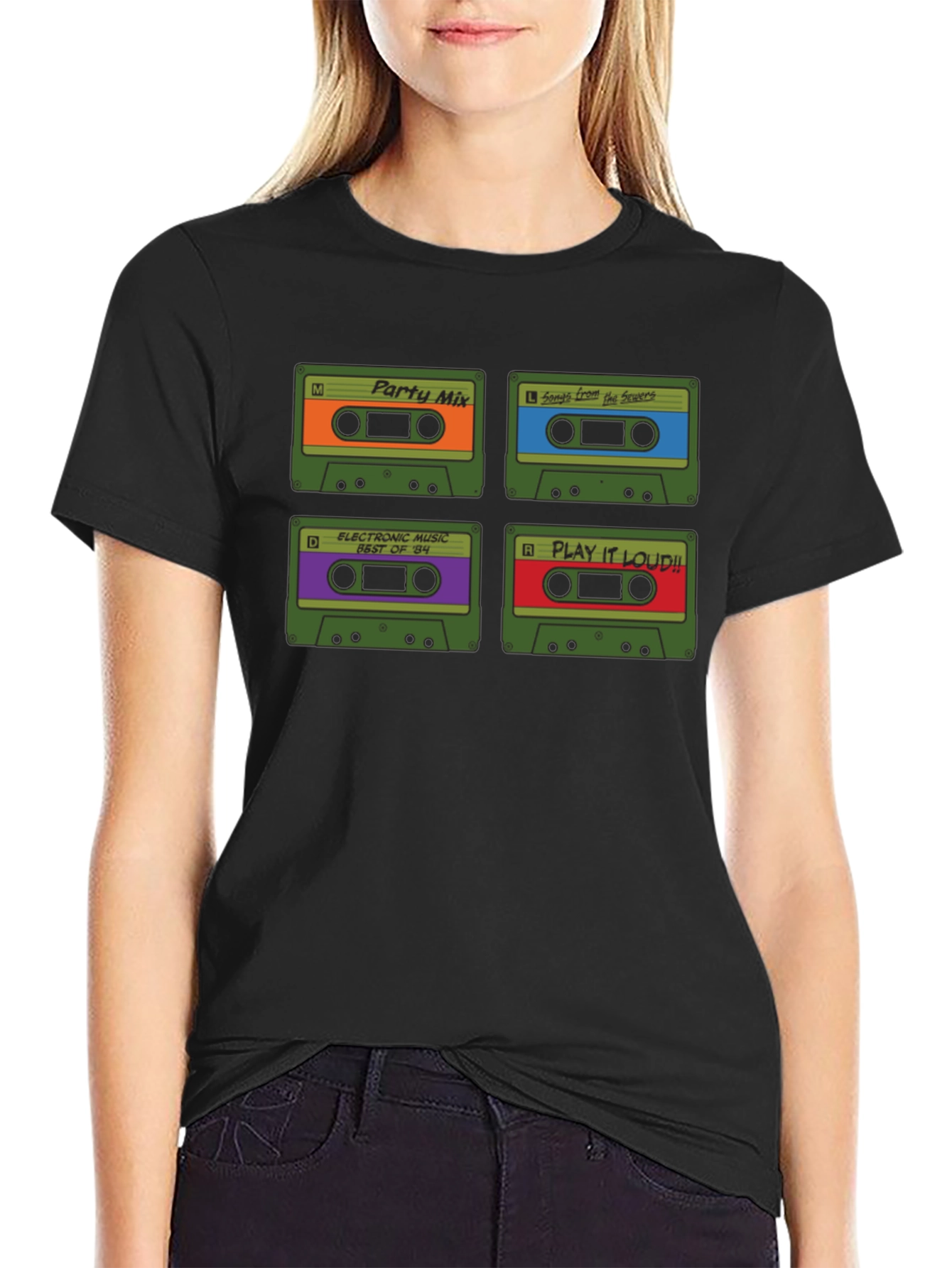 Retro Mixtape T-Shirt - 80s Music Lover Tee