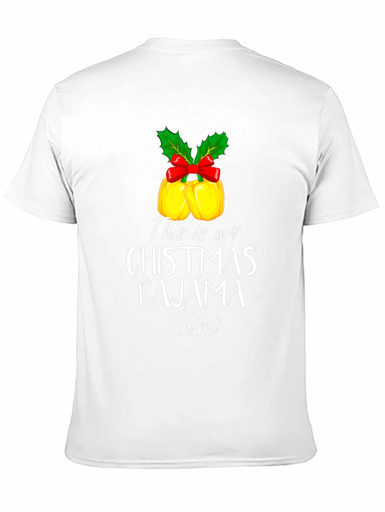Funny Christmas Pajama Shirt Xmas Bells Holiday Tee